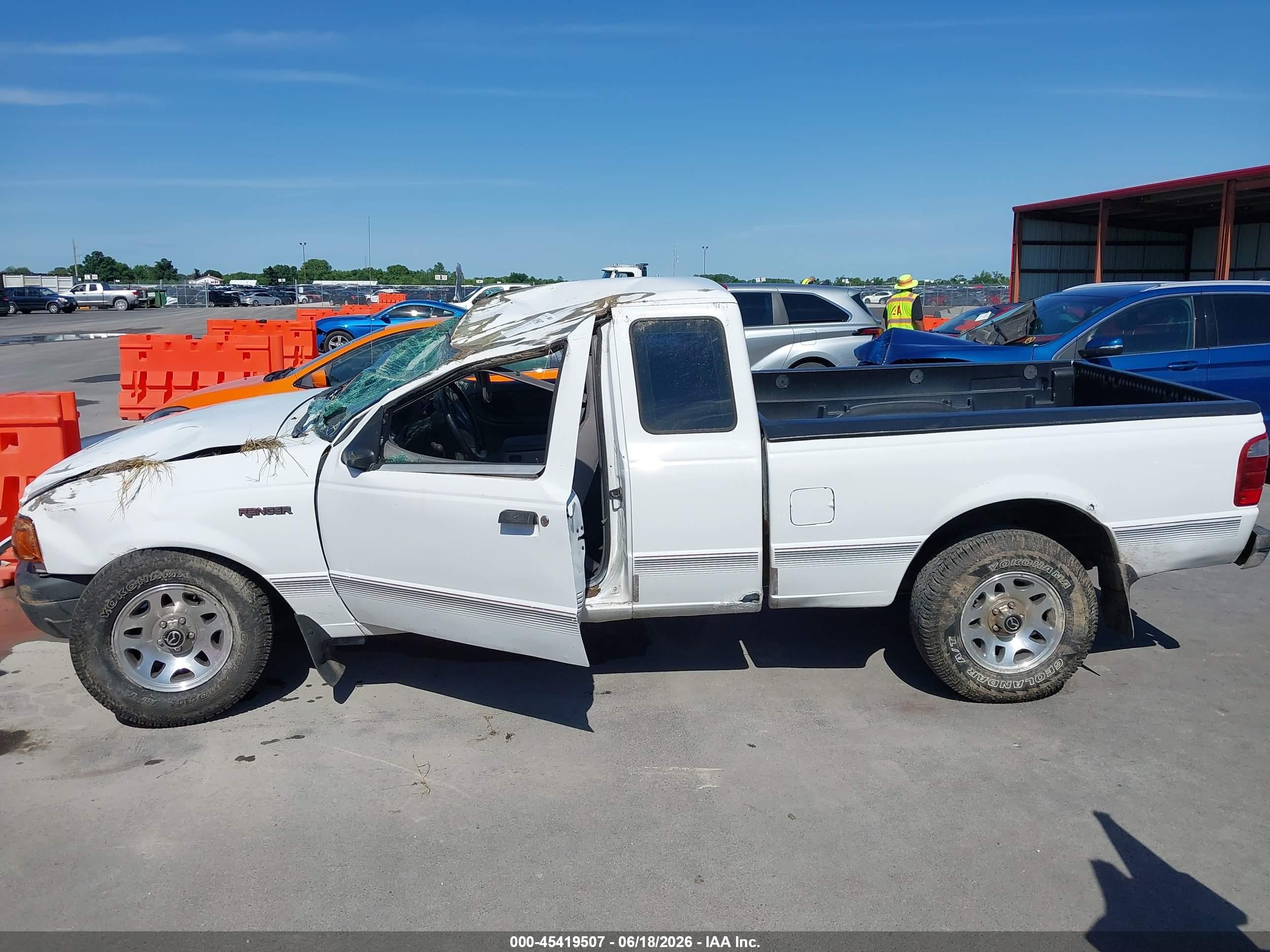 2002 Ford Ranger Edge/tremor/xl/xlt White vin: 1FTYR14U12TA59314