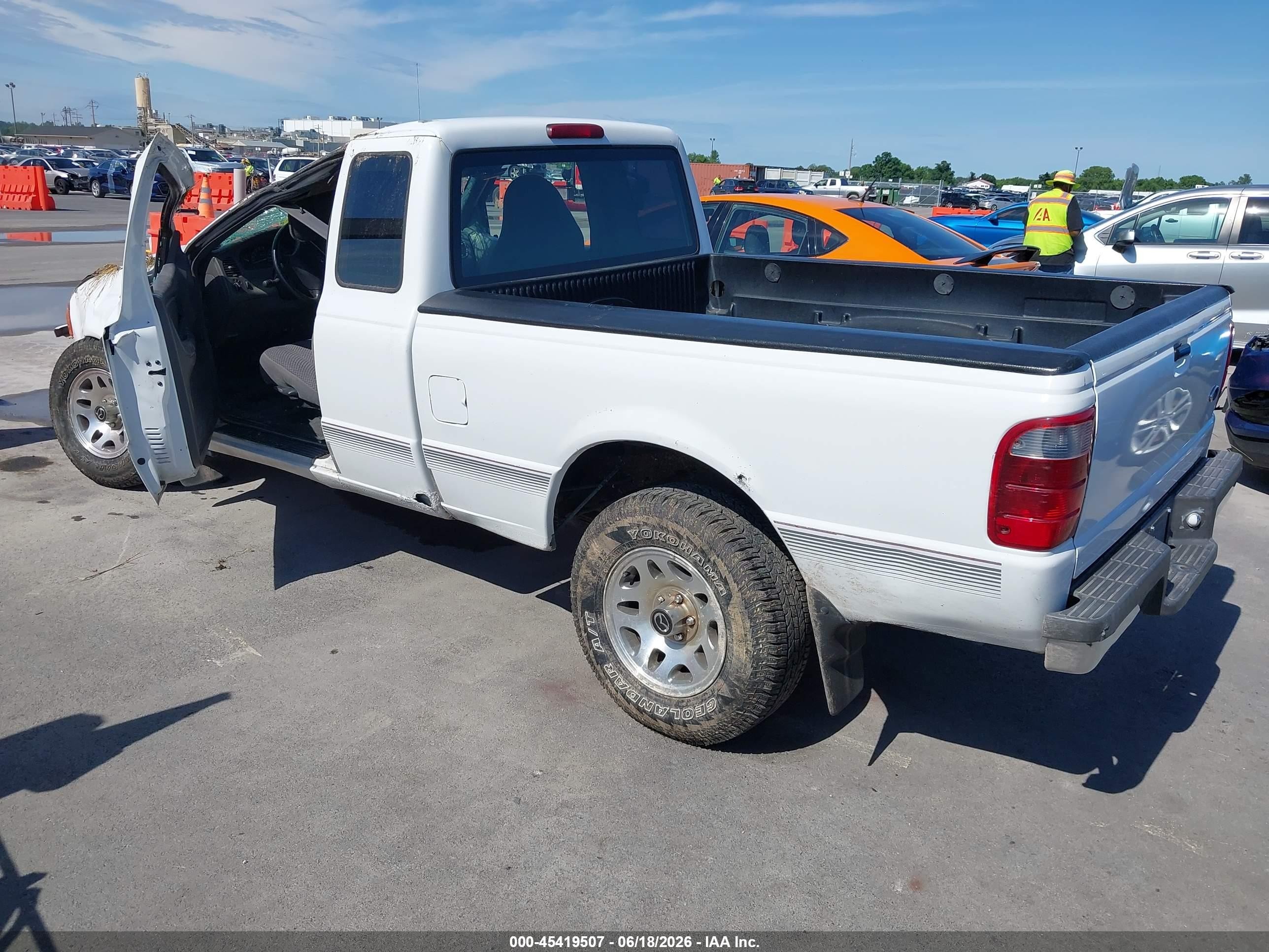 2002 Ford Ranger Edge/tremor/xl/xlt White vin: 1FTYR14U12TA59314