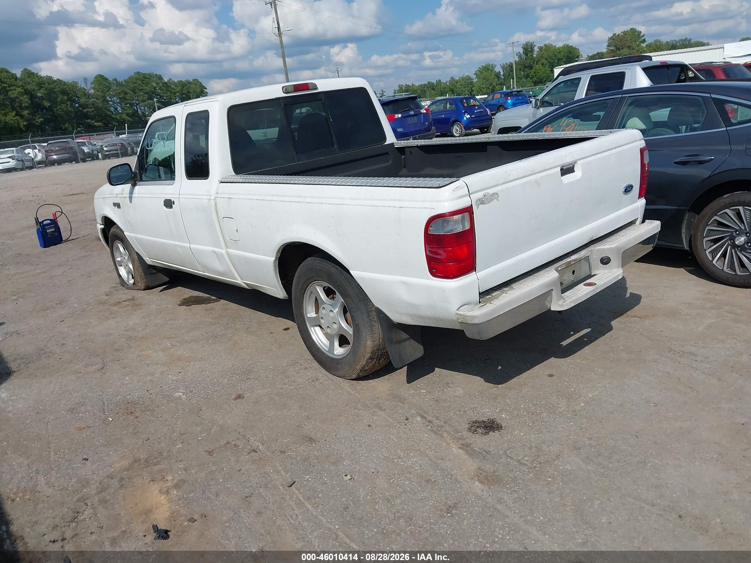 2002 Ford Ranger Edge/tremor/xl/xlt Белый vin: 1FTYR14U12TA62584