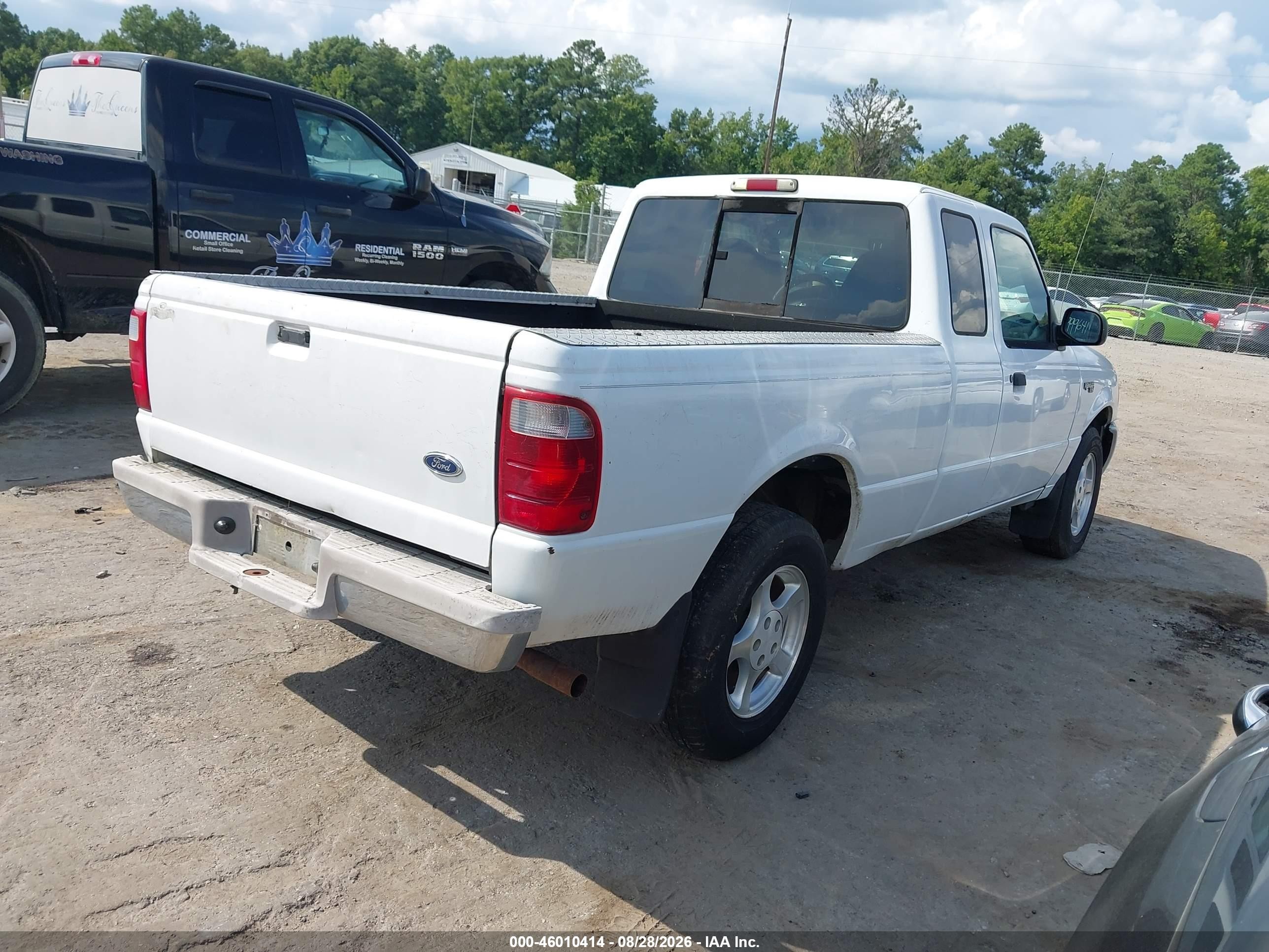 2002 Ford Ranger Edge/tremor/xl/xlt Белый vin: 1FTYR14U12TA62584