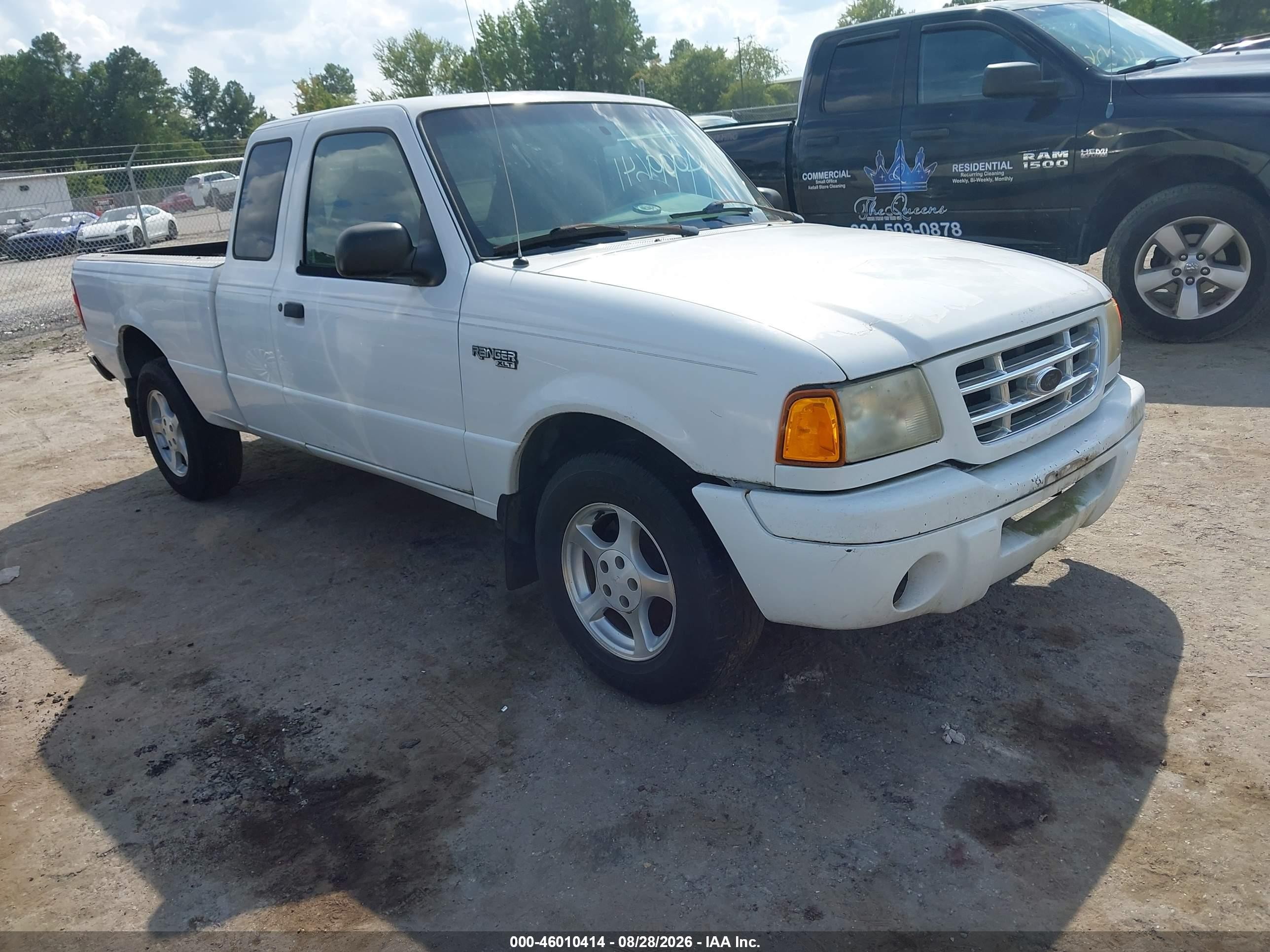 2002 Ford Ranger Edge/tremor/xl/xlt Белый vin: 1FTYR14U12TA62584