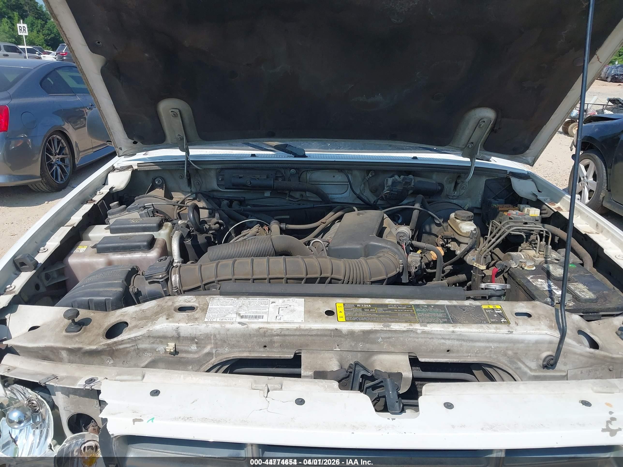 2003 Ford Ranger Edge/tremor/xl/xlt Белый vin: 1FTYR14U13PB77003
