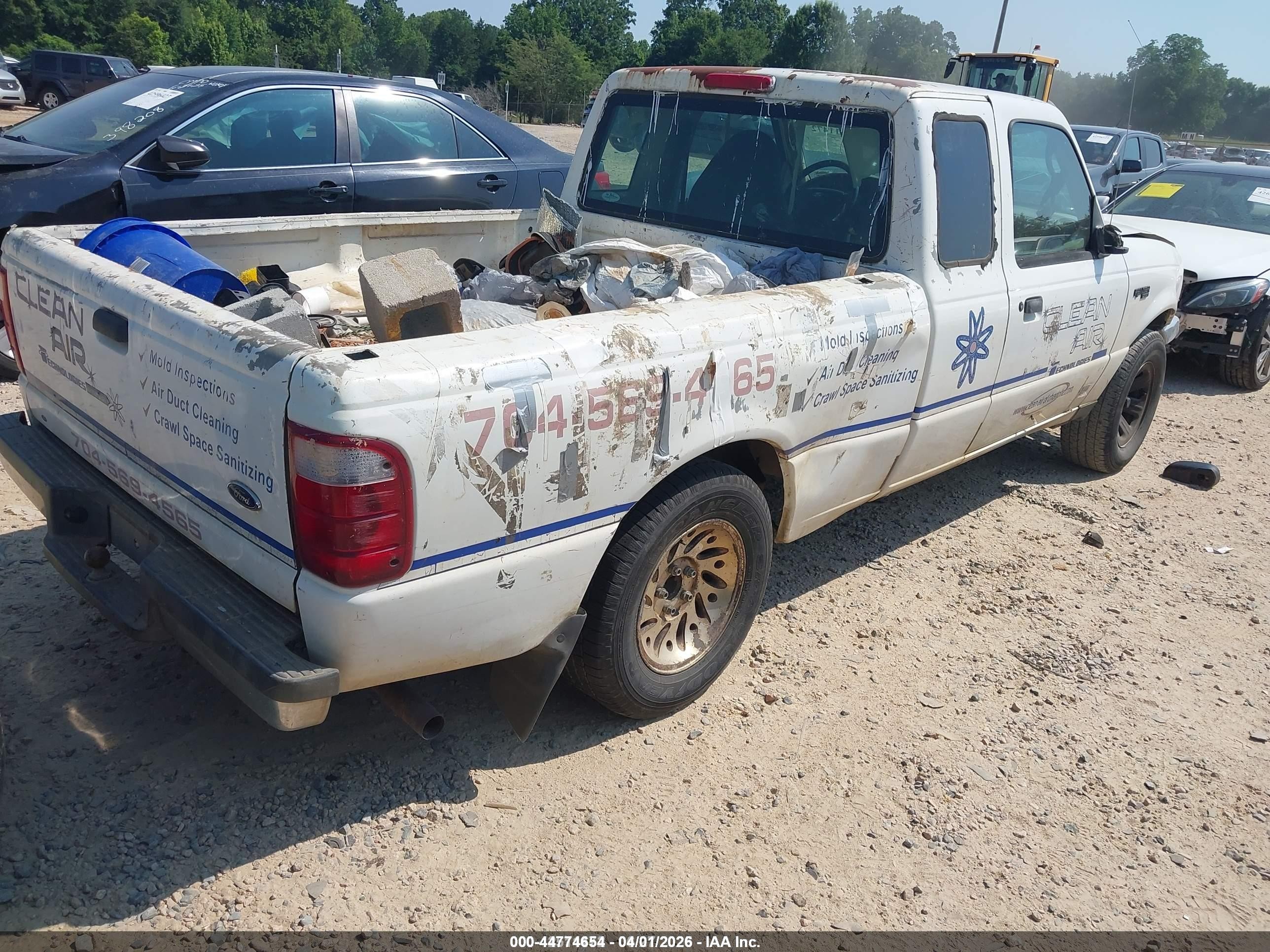 2003 Ford Ranger Edge/tremor/xl/xlt Белый vin: 1FTYR14U13PB77003