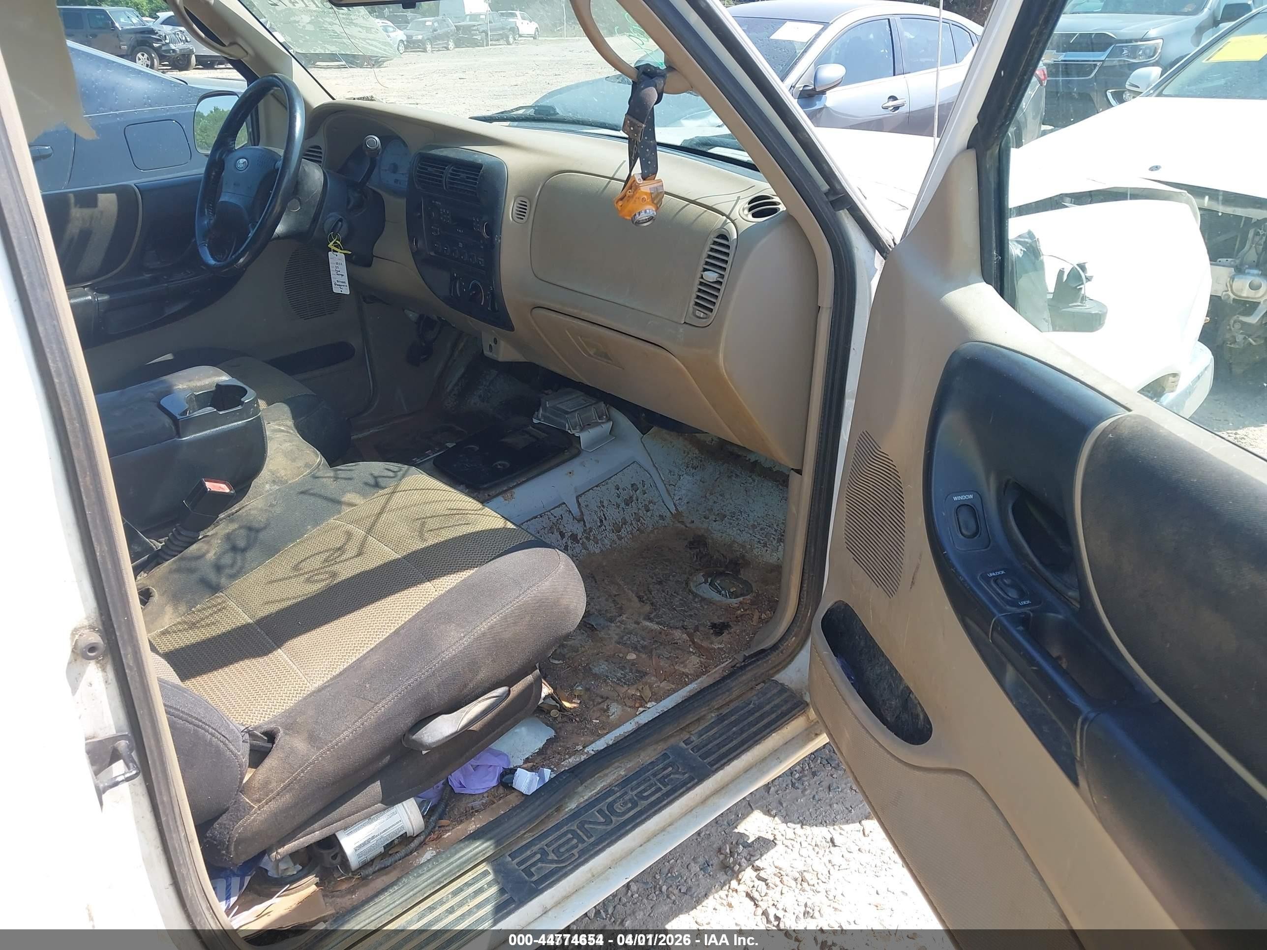 2003 Ford Ranger Edge/tremor/xl/xlt Белый vin: 1FTYR14U13PB77003