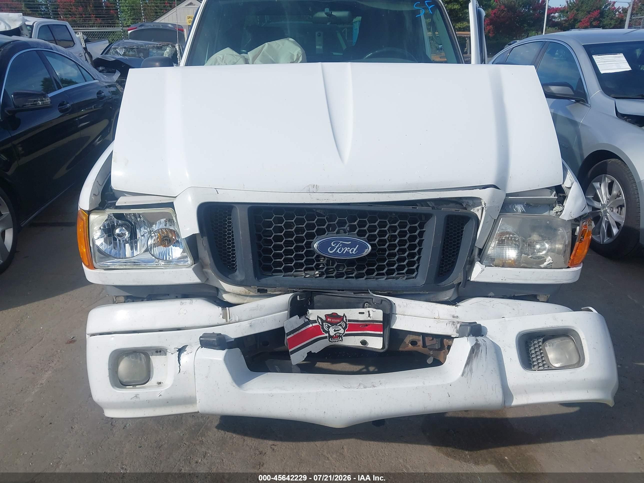 2004 Ford Ranger Edge/tremor/xl/xlt White vin: 1FTYR14U14PA74827