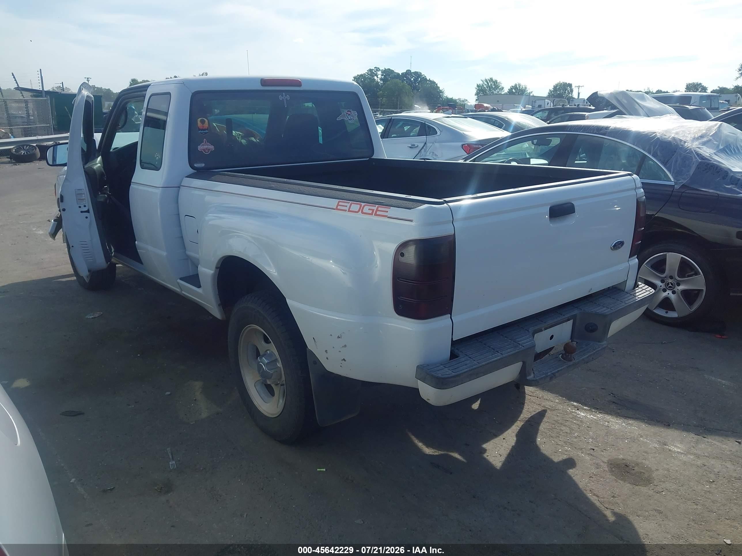 2004 Ford Ranger Edge/tremor/xl/xlt White vin: 1FTYR14U14PA74827