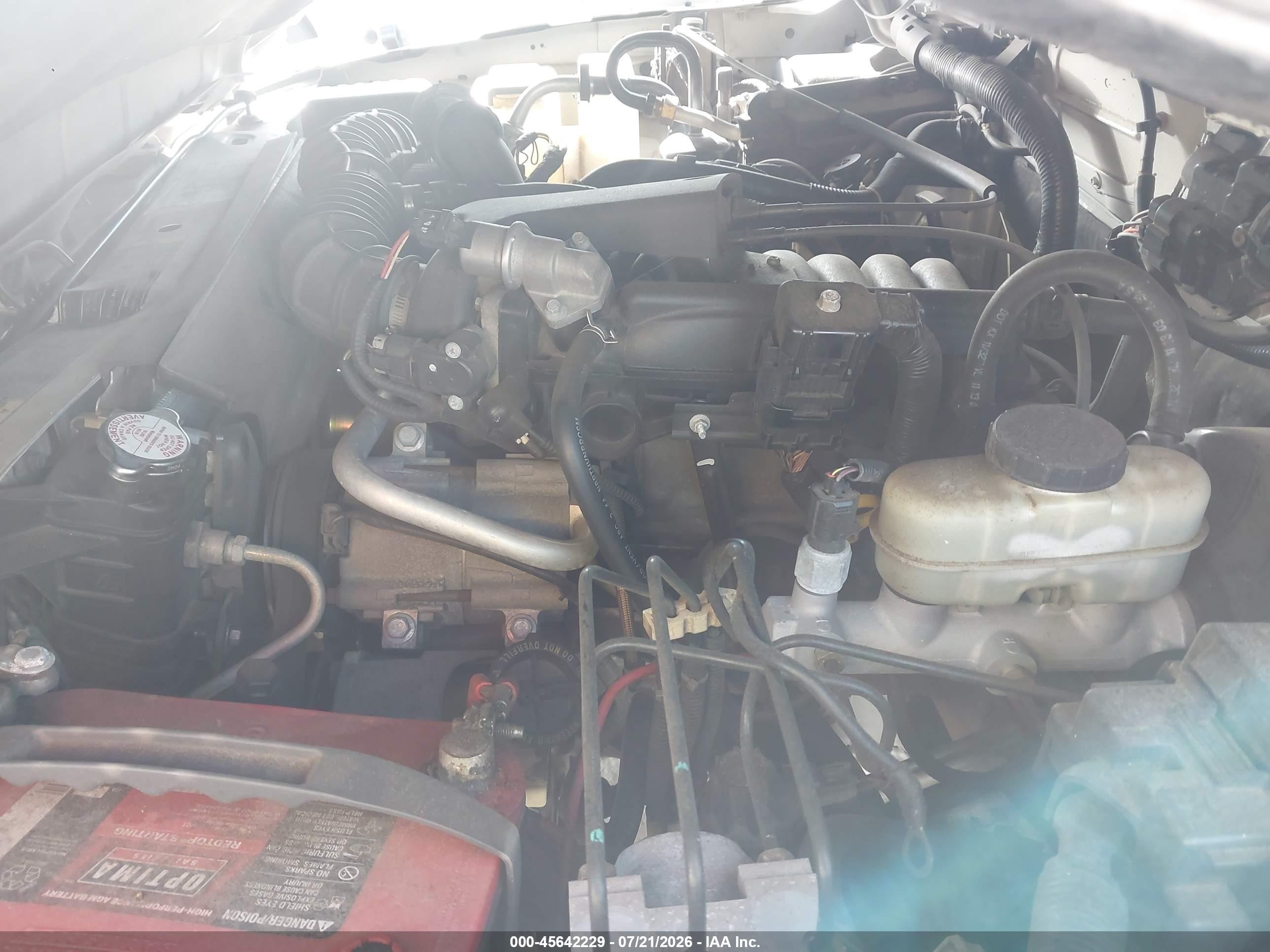 2004 Ford Ranger Edge/tremor/xl/xlt White vin: 1FTYR14U14PA74827