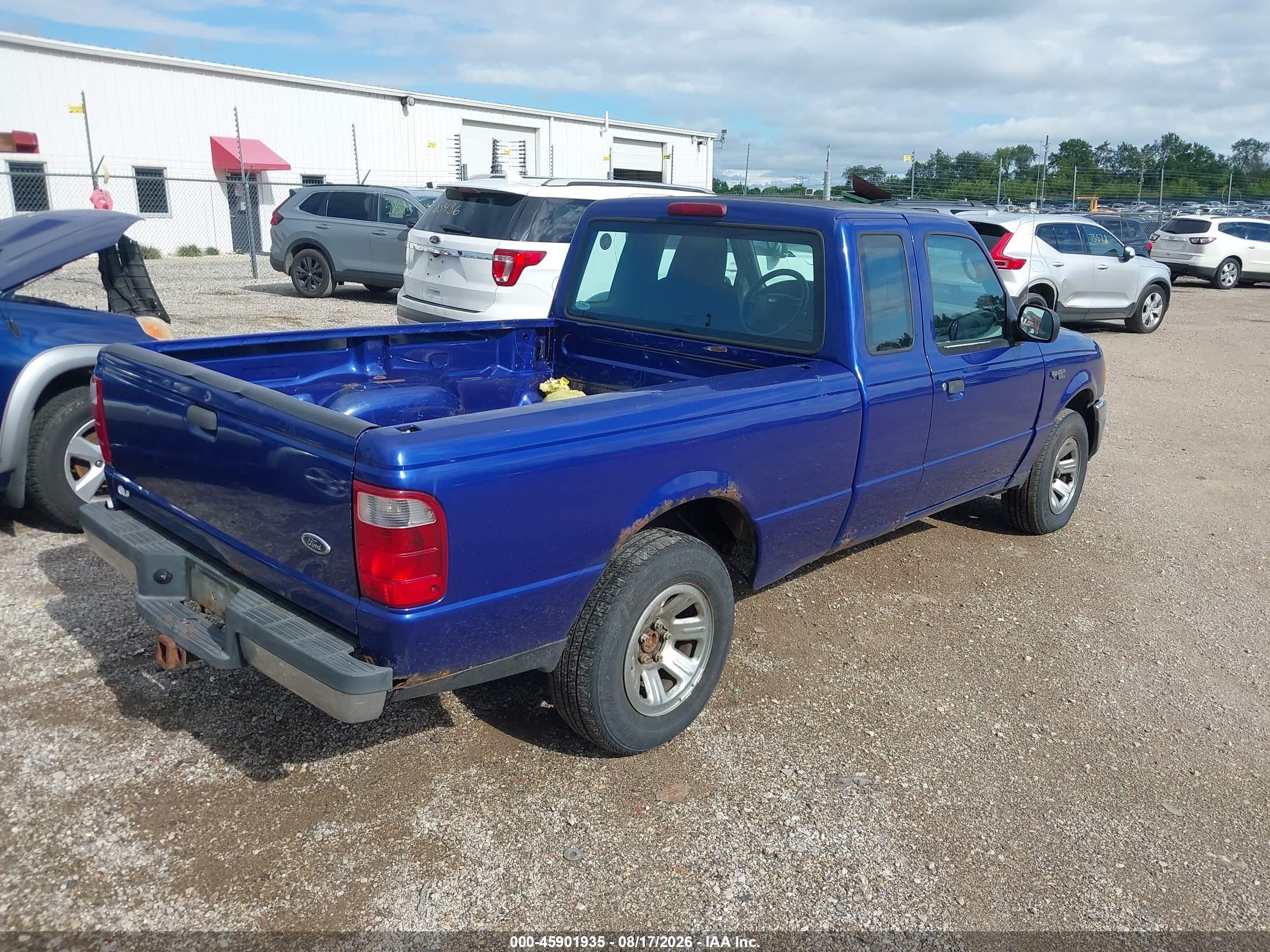 2004 Ford Ranger Edge/tremor/xl/xlt Blue vin: 1FTYR14U14PA85133