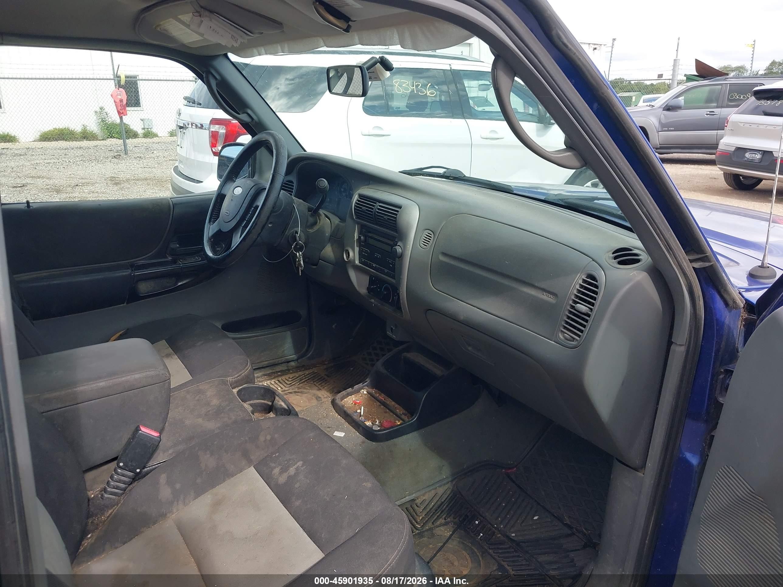 2004 Ford Ranger Edge/tremor/xl/xlt Blue vin: 1FTYR14U14PA85133