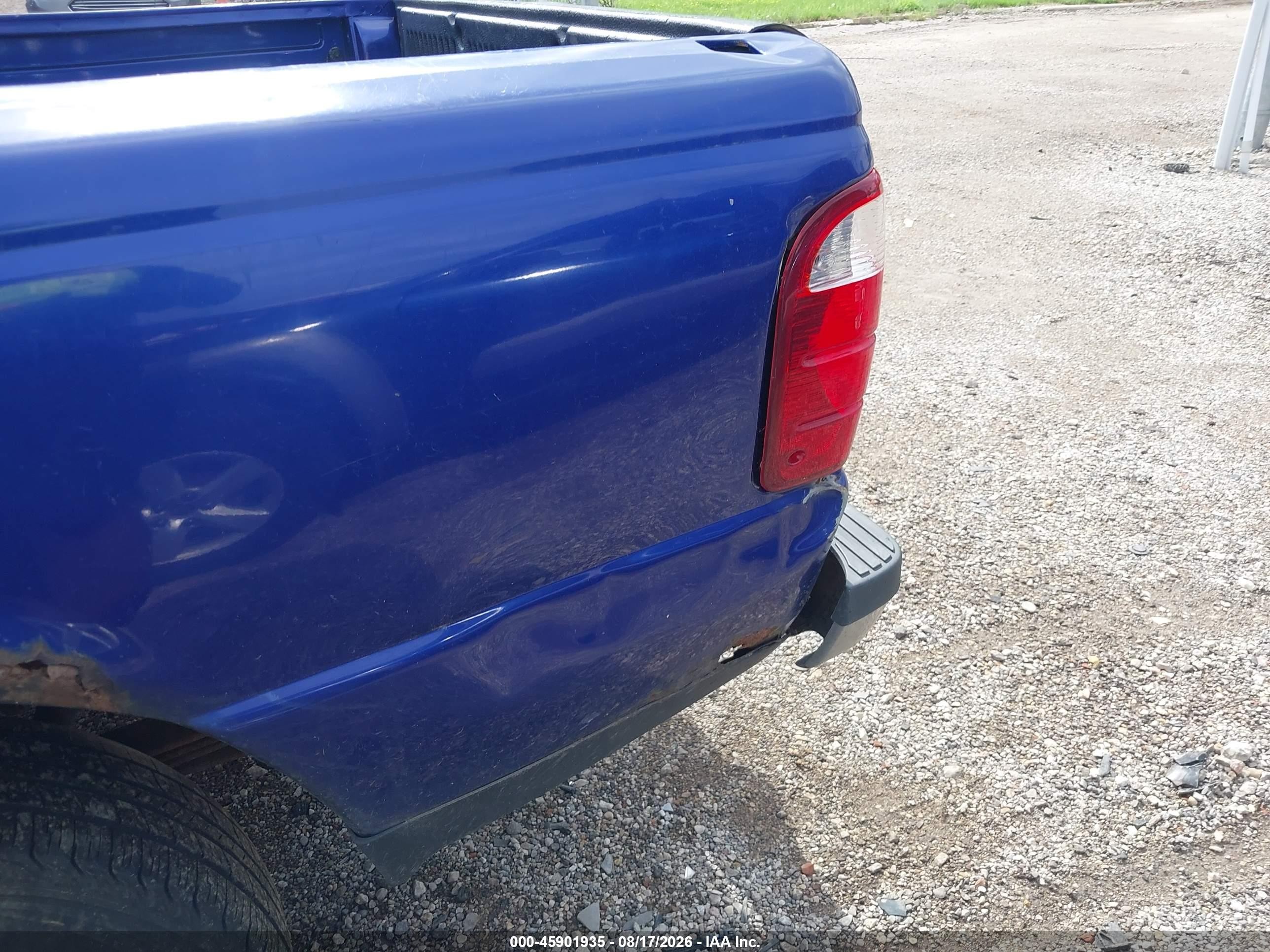 2004 Ford Ranger Edge/tremor/xl/xlt Blue vin: 1FTYR14U14PA85133
