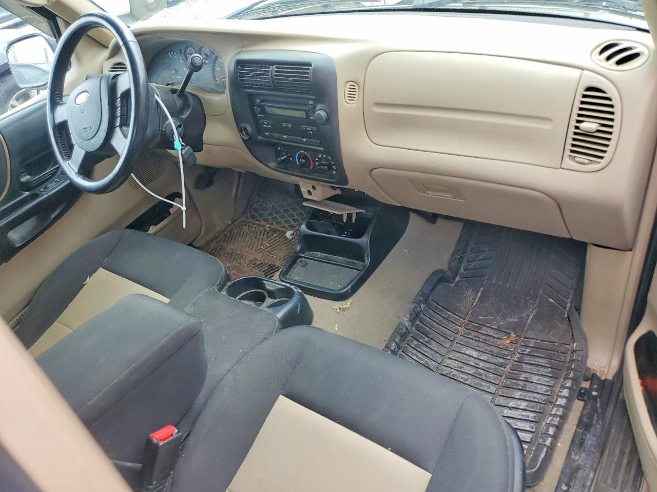 2005 Ford Ranger Super Cab Tan vin: 1FTYR14U15PB11568