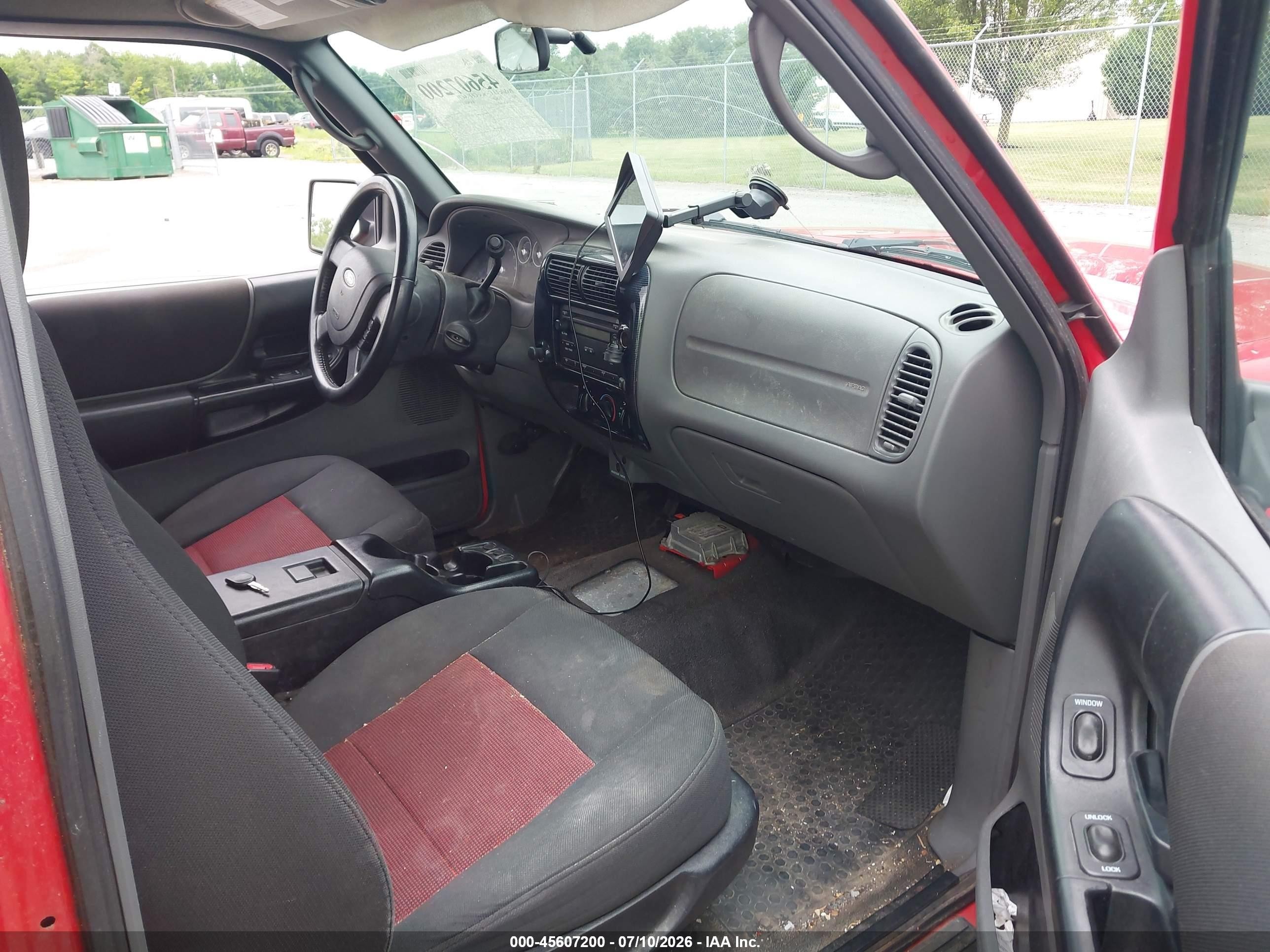 2006 Ford Ranger Sport/stx/xl/xlt Red vin: 1FTYR14U16PA92425