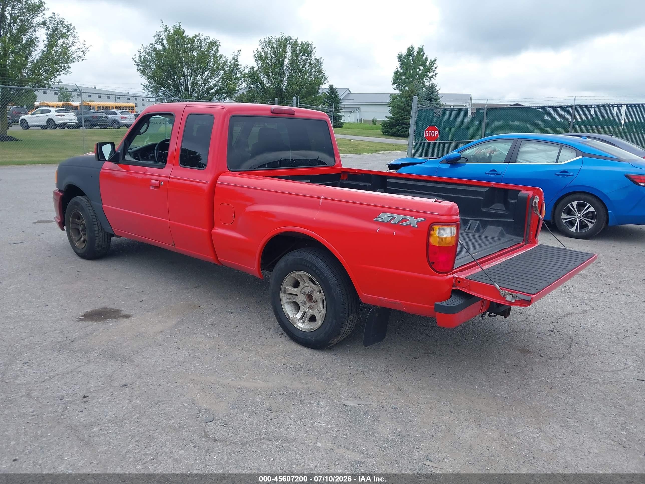2006 Ford Ranger Sport/stx/xl/xlt Red vin: 1FTYR14U16PA92425