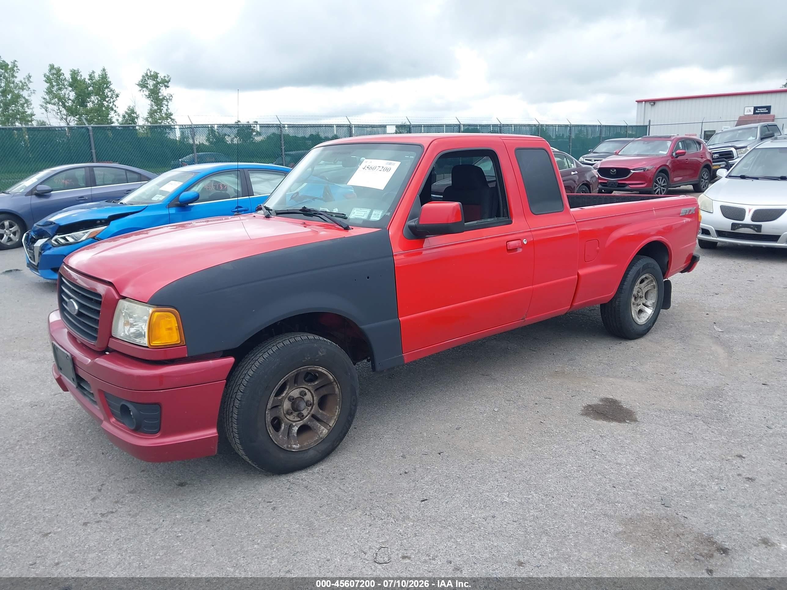 2006 Ford Ranger Sport/stx/xl/xlt Red vin: 1FTYR14U16PA92425