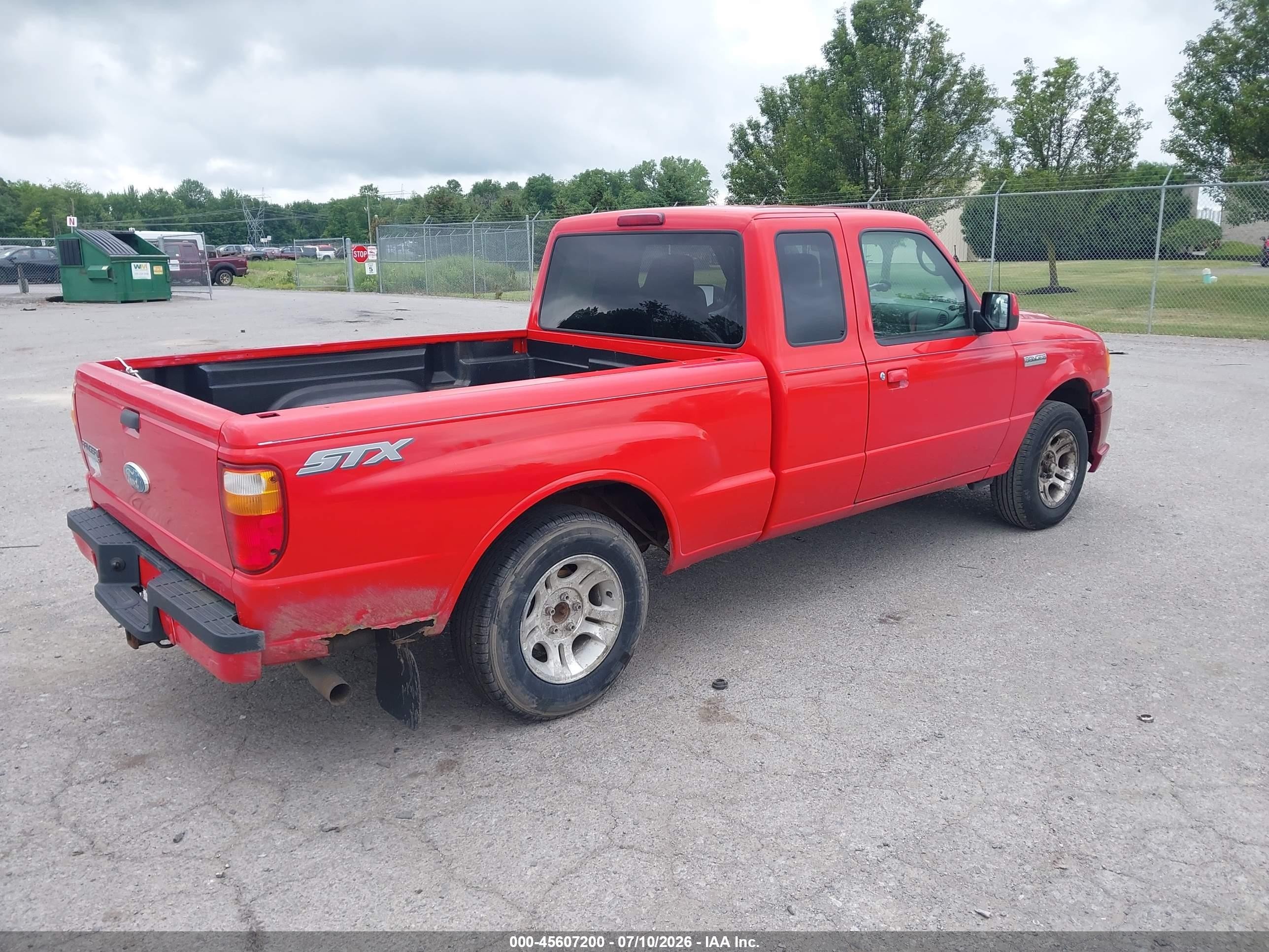 2006 Ford Ranger Sport/stx/xl/xlt Red vin: 1FTYR14U16PA92425