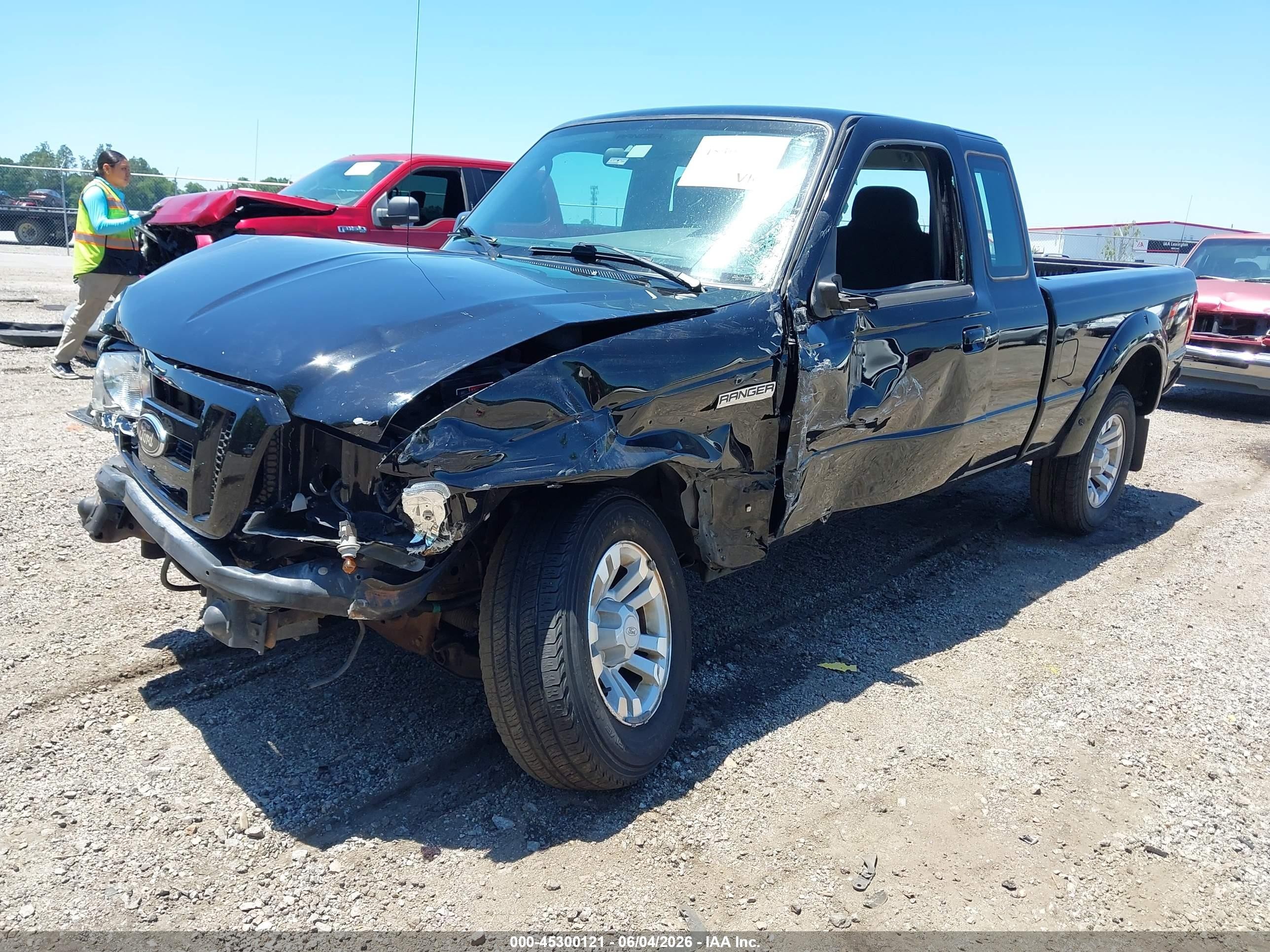 2007 Ford Ranger Sport/stx/xl/xlt Black vin: 1FTYR14U17PA05544