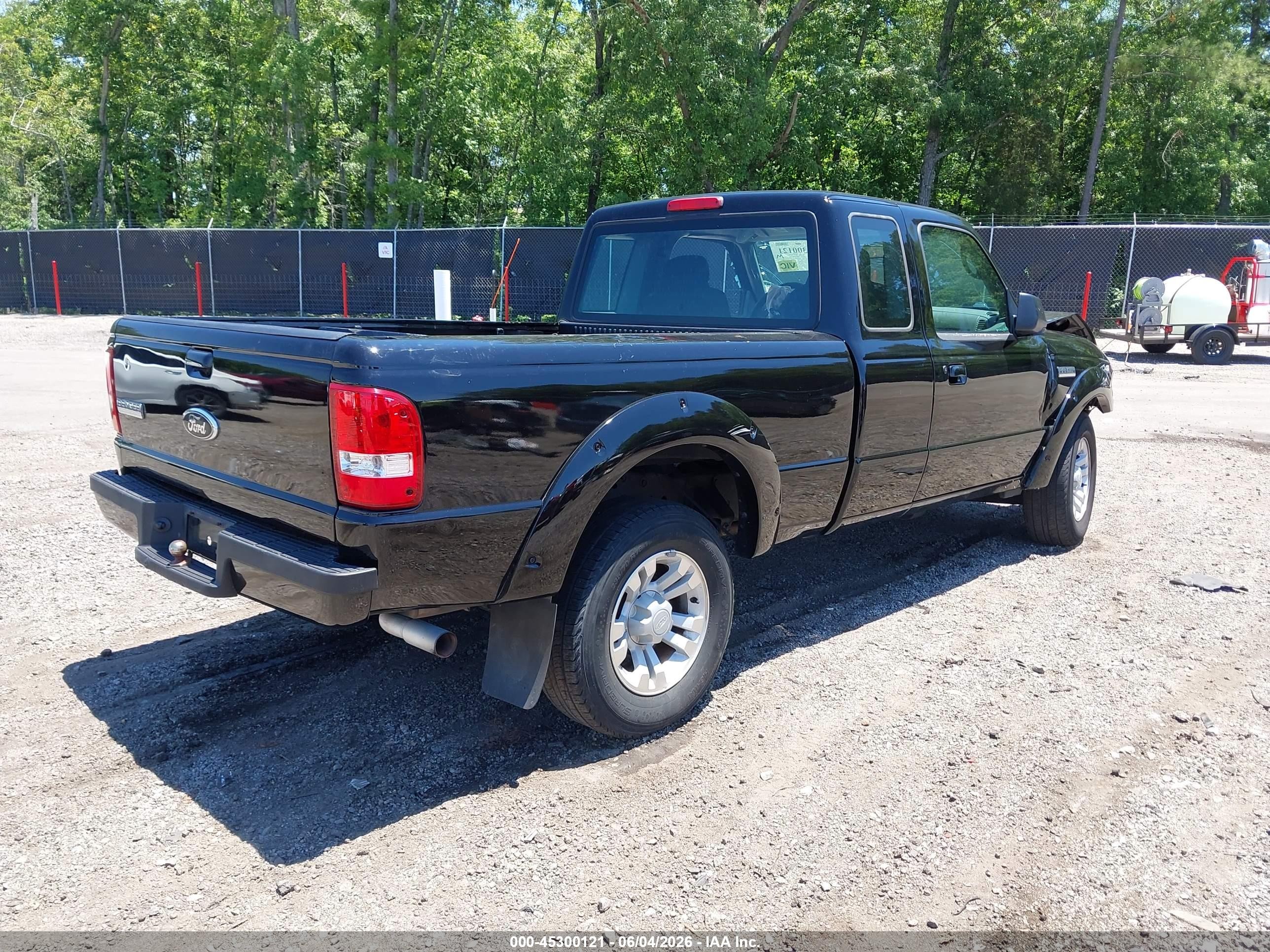 2007 Ford Ranger Sport/stx/xl/xlt Black vin: 1FTYR14U17PA05544