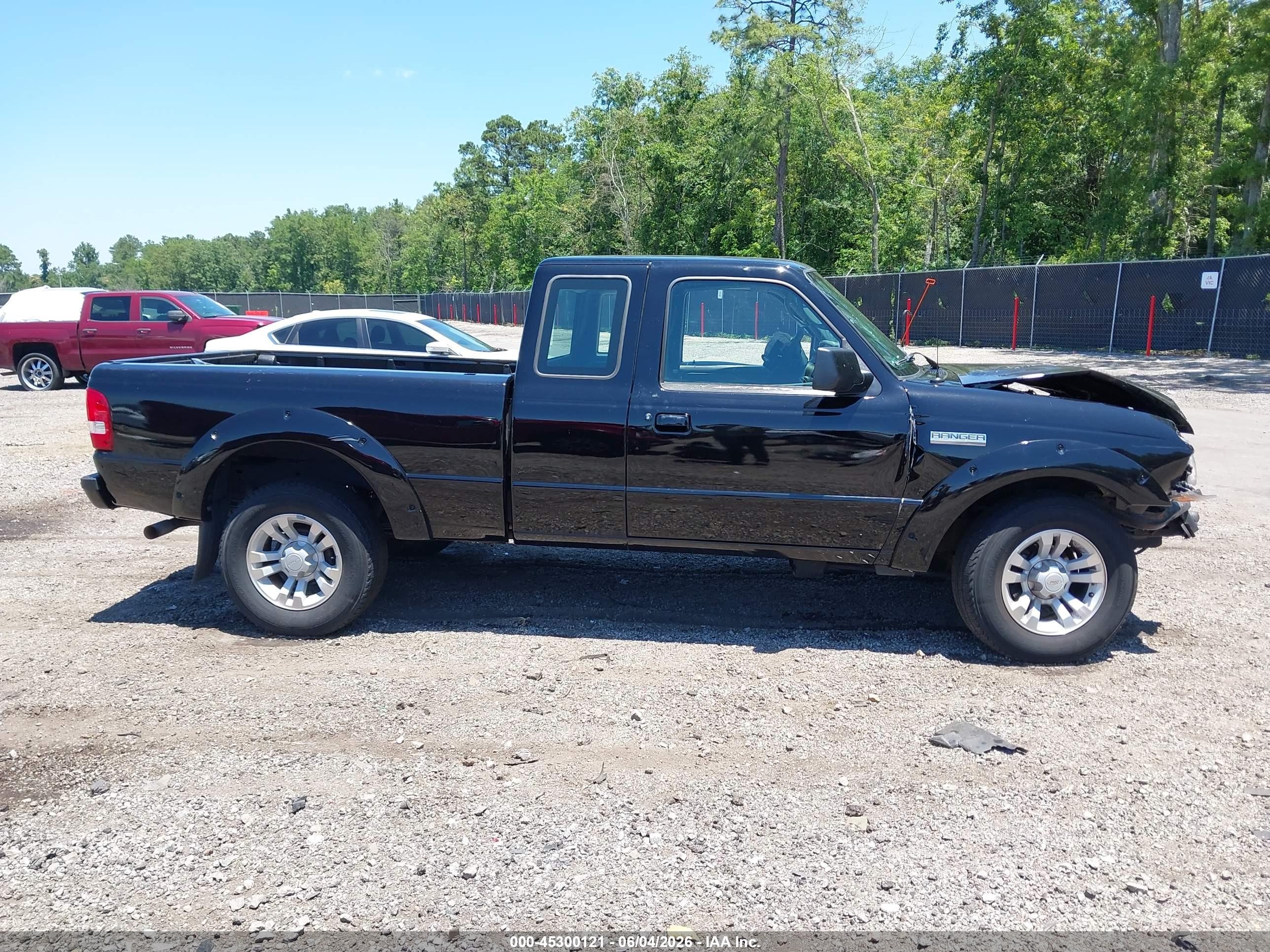2007 Ford Ranger Sport/stx/xl/xlt Black vin: 1FTYR14U17PA05544