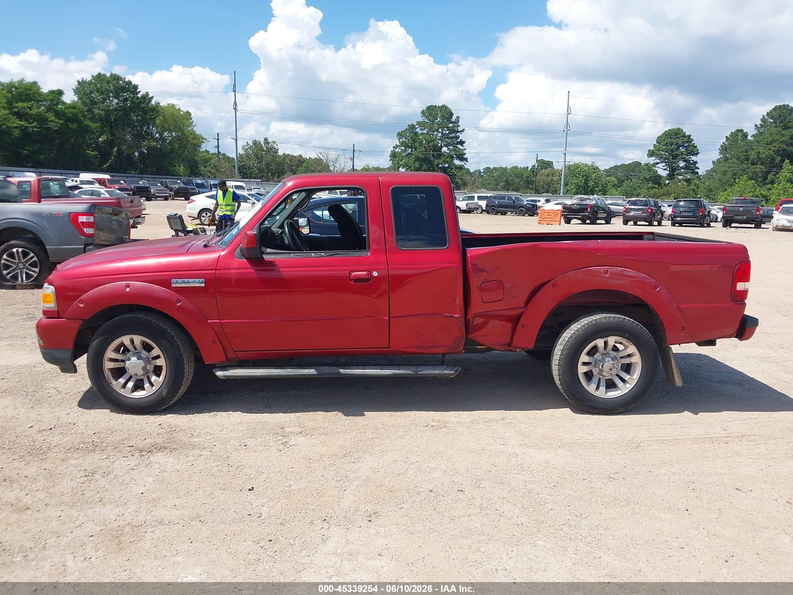 2008 Ford Ranger Sport/xl/xlt Красный vin: 1FTYR14U18PA09434