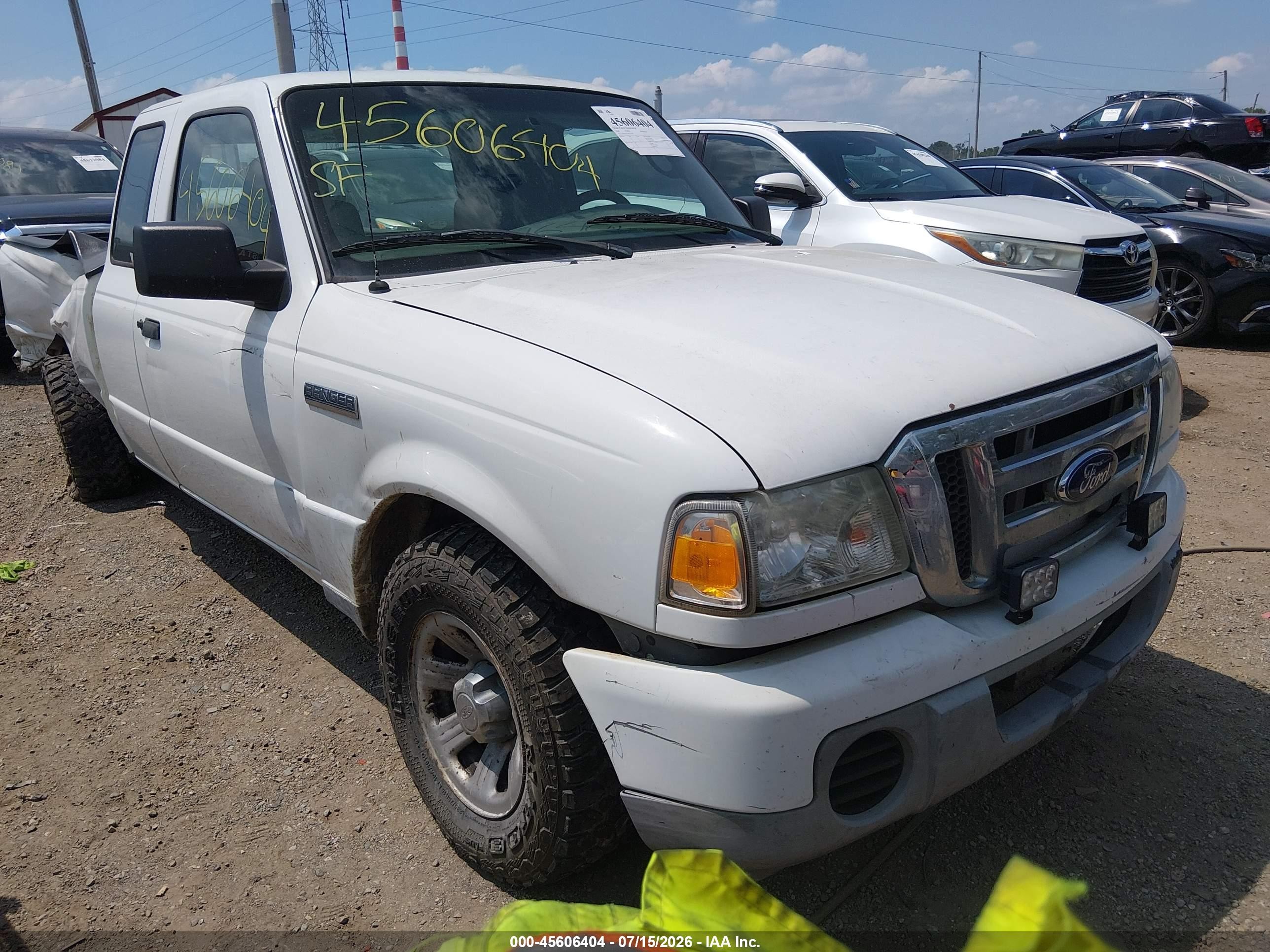 2008 Ford Ranger Sport/xl/xlt White vin: 1FTYR14U18PA57287