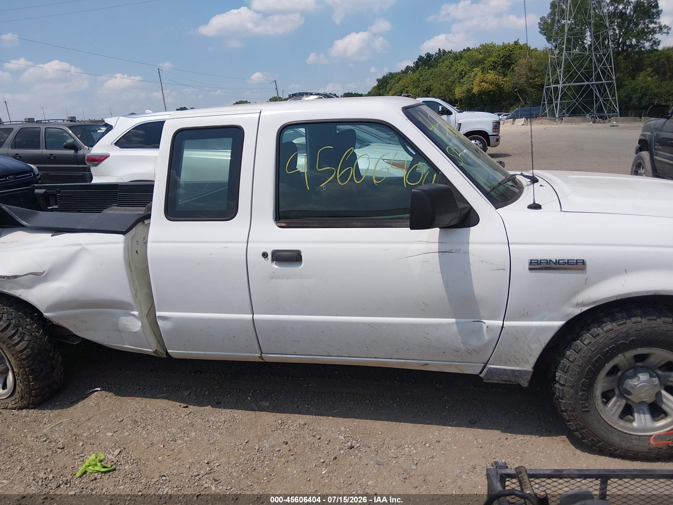 2008 Ford Ranger Sport/xl/xlt Белый vin: 1FTYR14U18PA57287