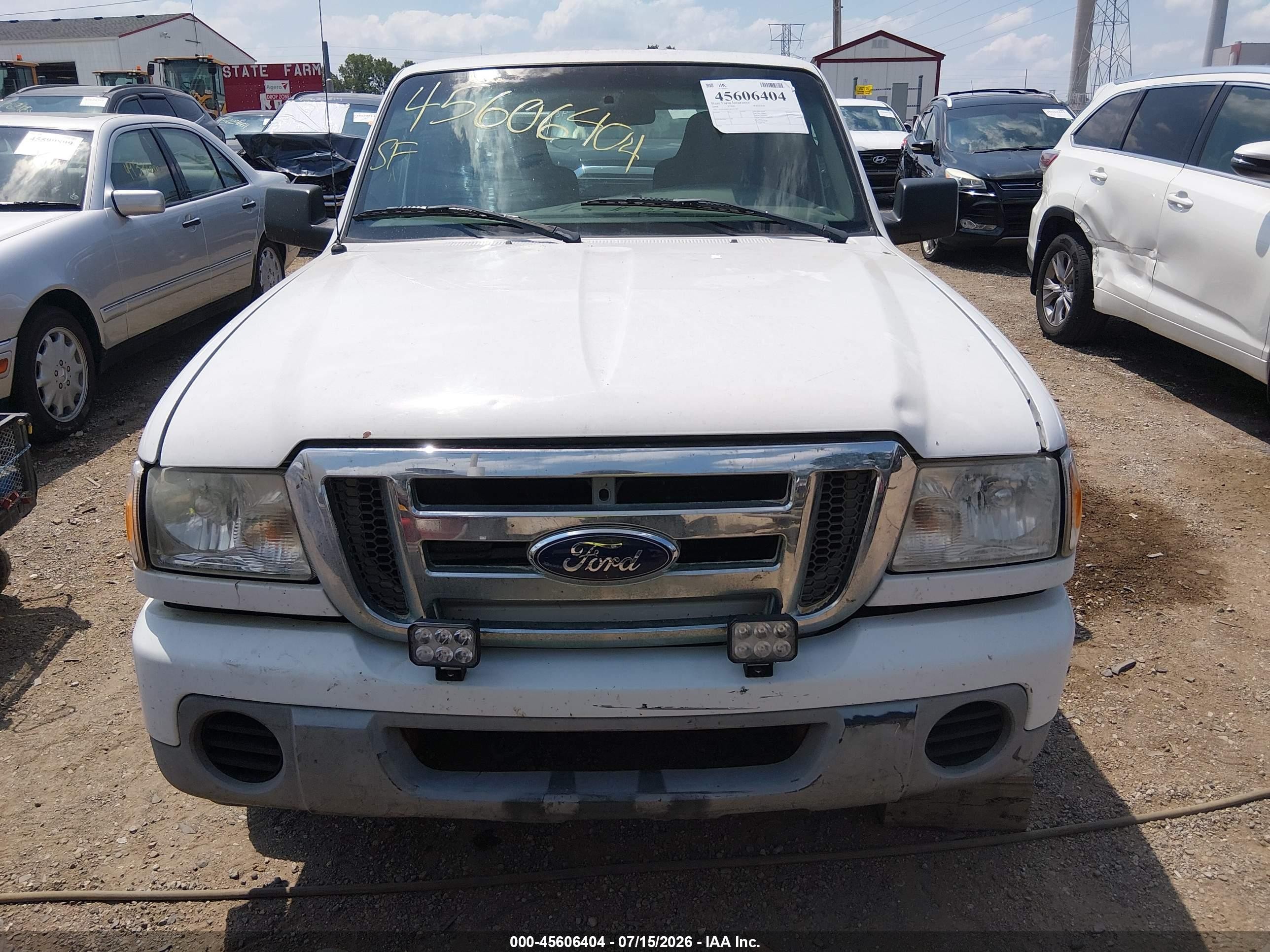 2008 Ford Ranger Sport/xl/xlt Белый vin: 1FTYR14U18PA57287