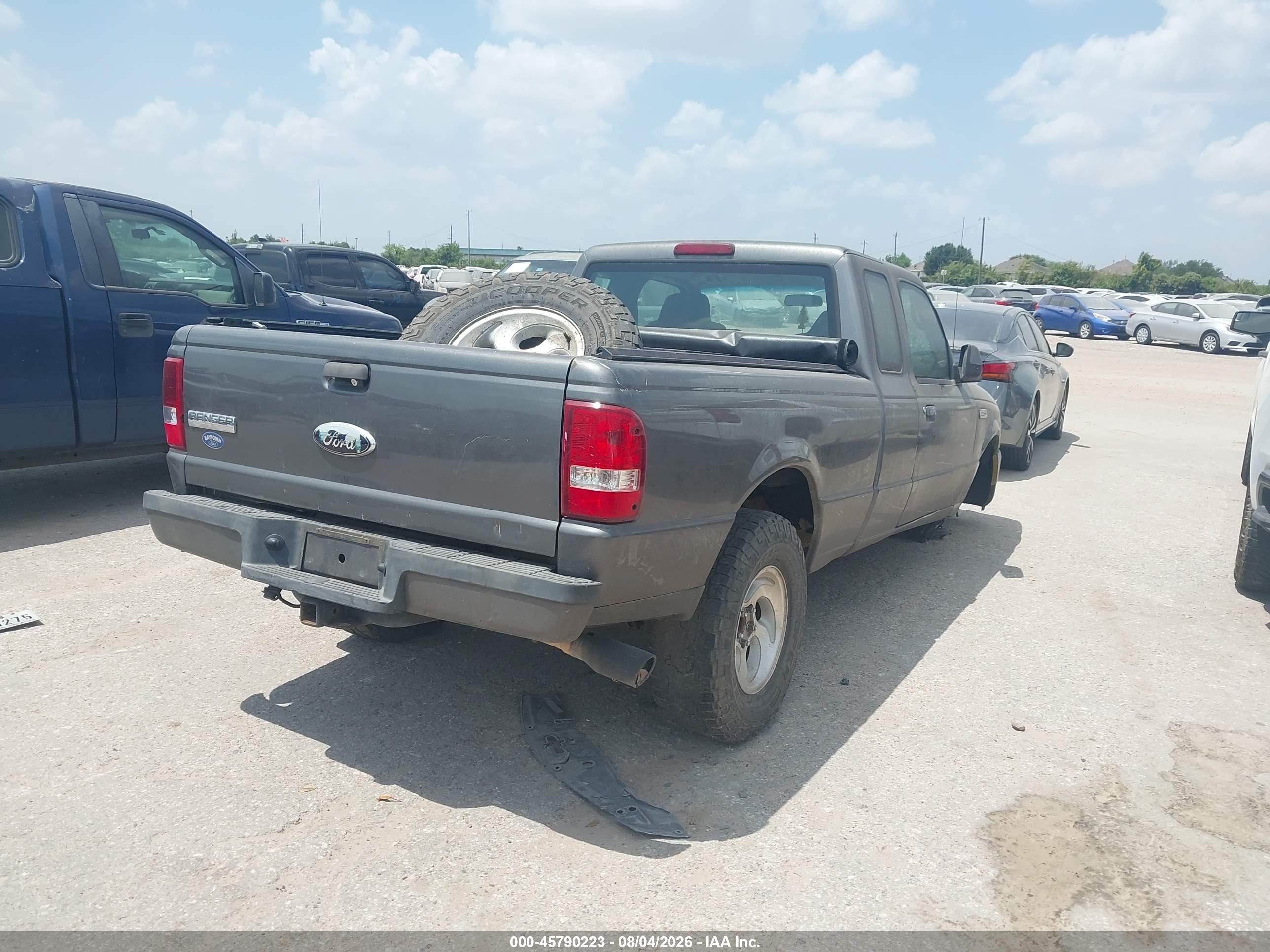 2008 Ford Ranger Sport/xl/xlt Gray vin: 1FTYR14U18PB14359