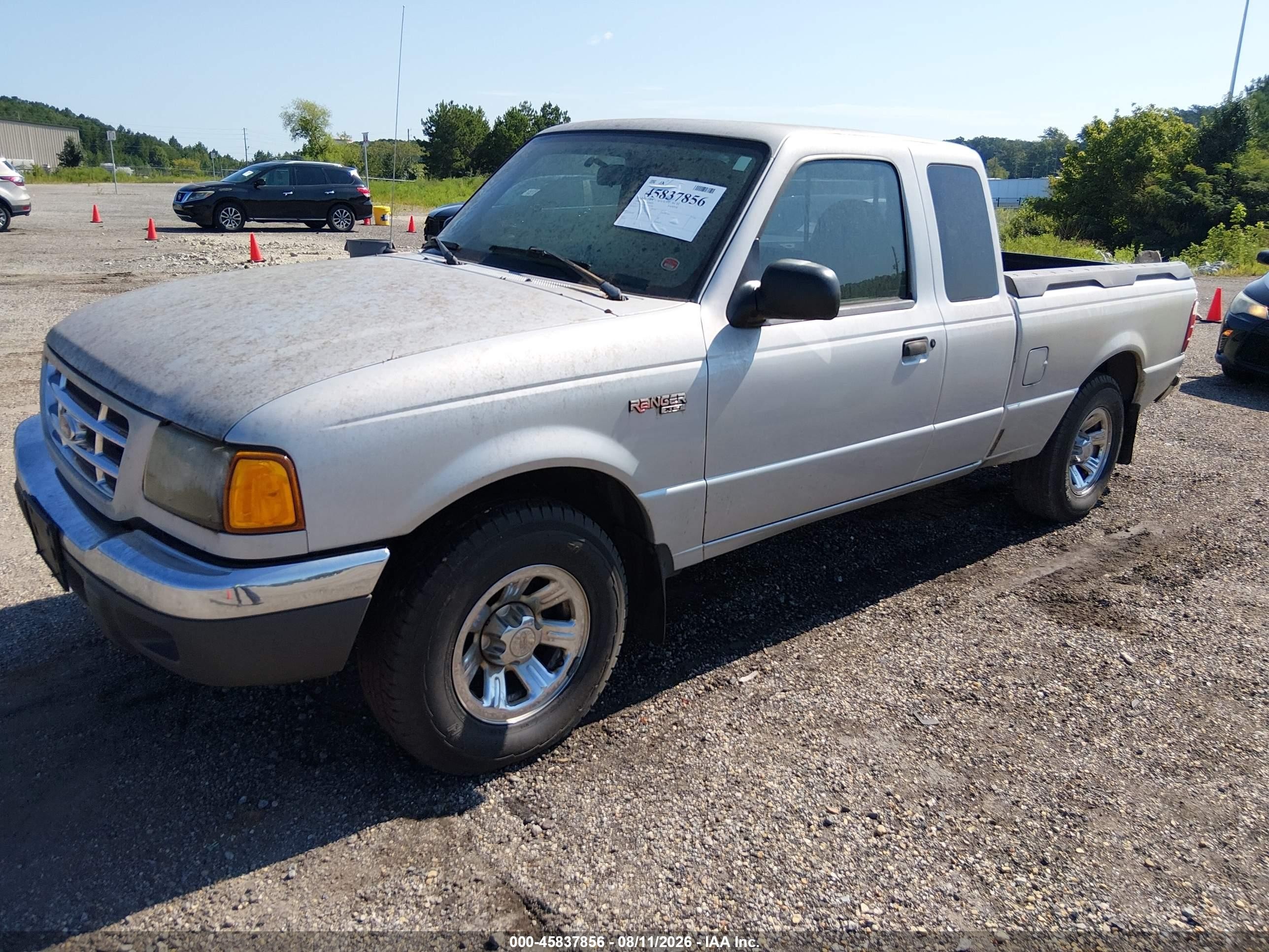 2001 Ford Ranger Edge/xl/xlt Silver vin: 1FTYR14U21TA02750