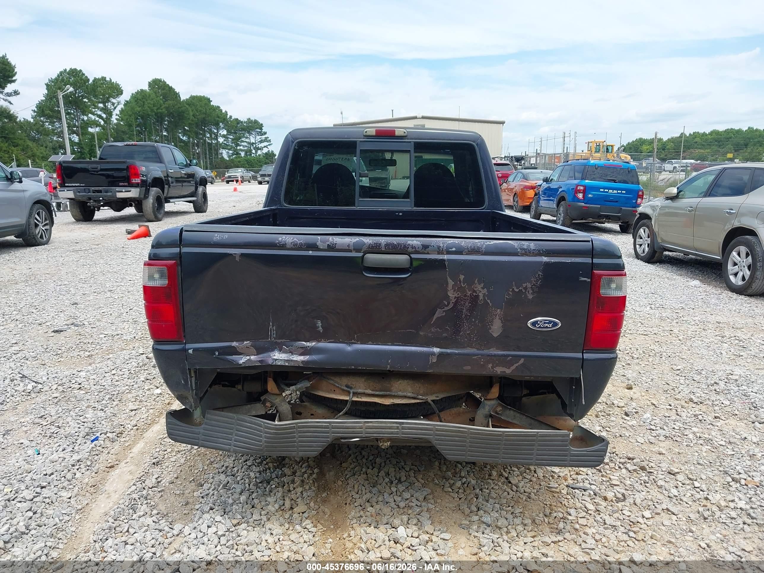2002 Ford Ranger Edge/tremor/xl/xlt Черный vin: 1FTYR14U22TA23664