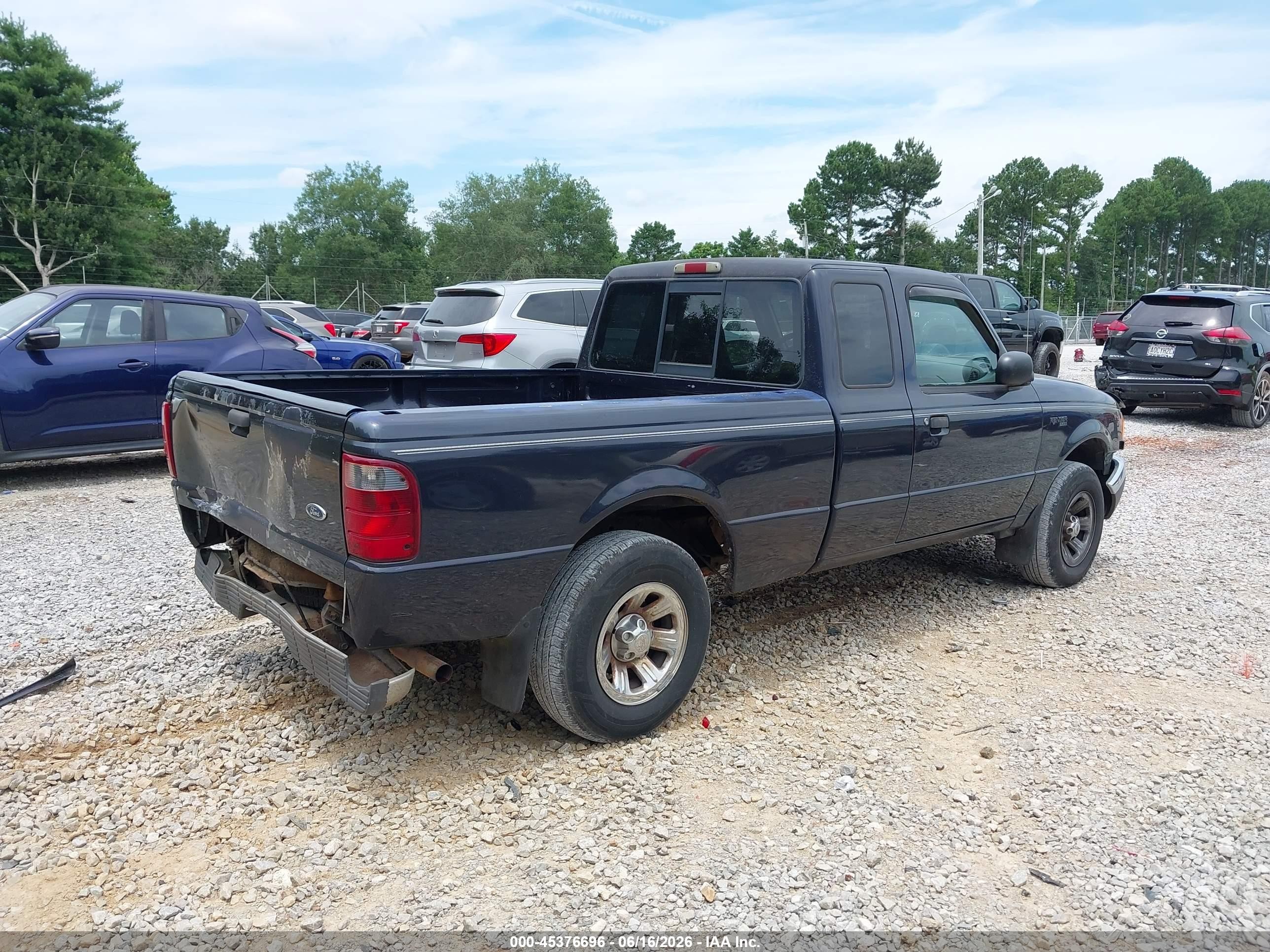 2002 Ford Ranger Edge/tremor/xl/xlt Черный vin: 1FTYR14U22TA23664