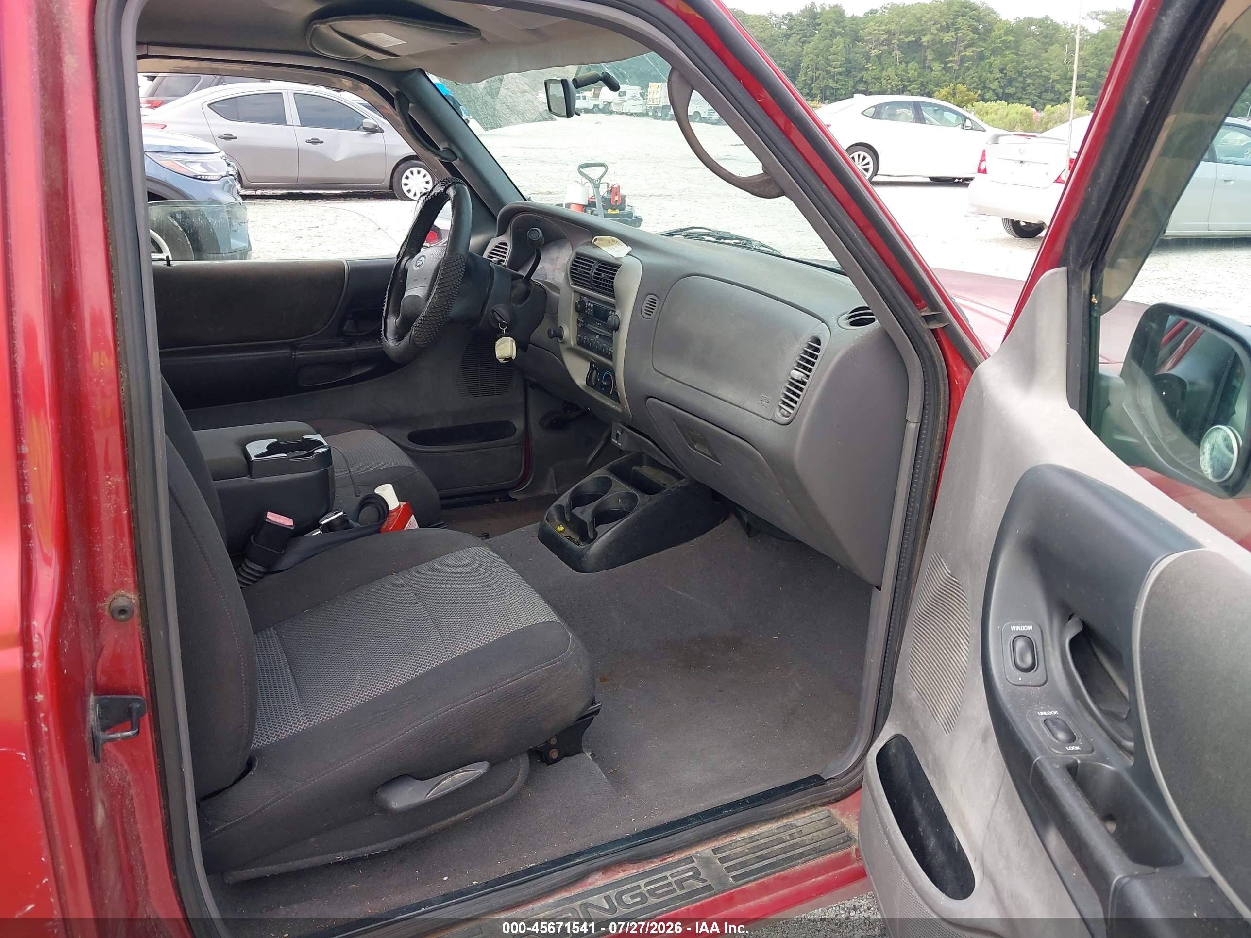 2003 Ford Ranger Edge/tremor/xl/xlt Красный vin: 1FTYR14U23PB80458