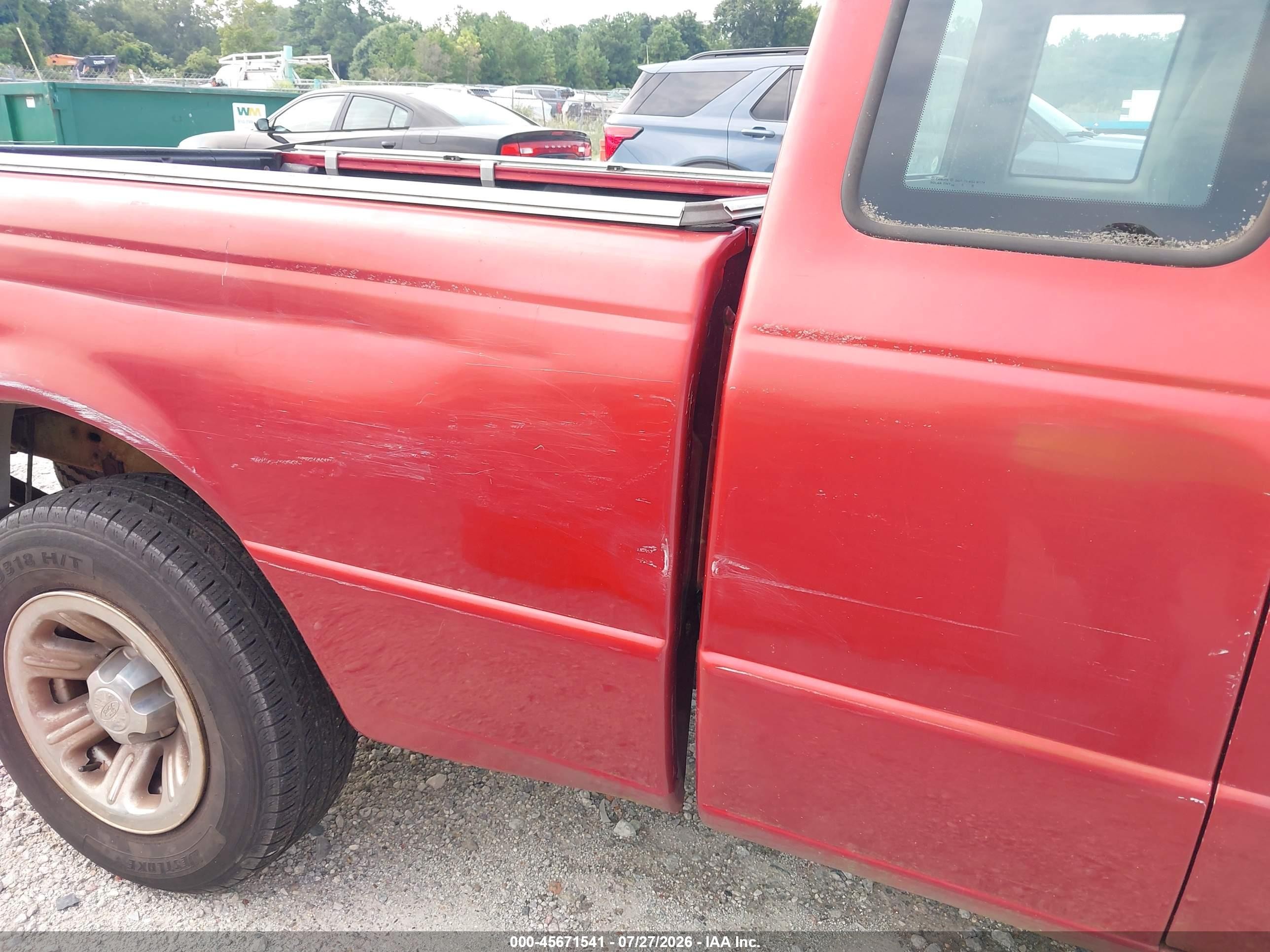 2003 Ford Ranger Edge/tremor/xl/xlt Красный vin: 1FTYR14U23PB80458