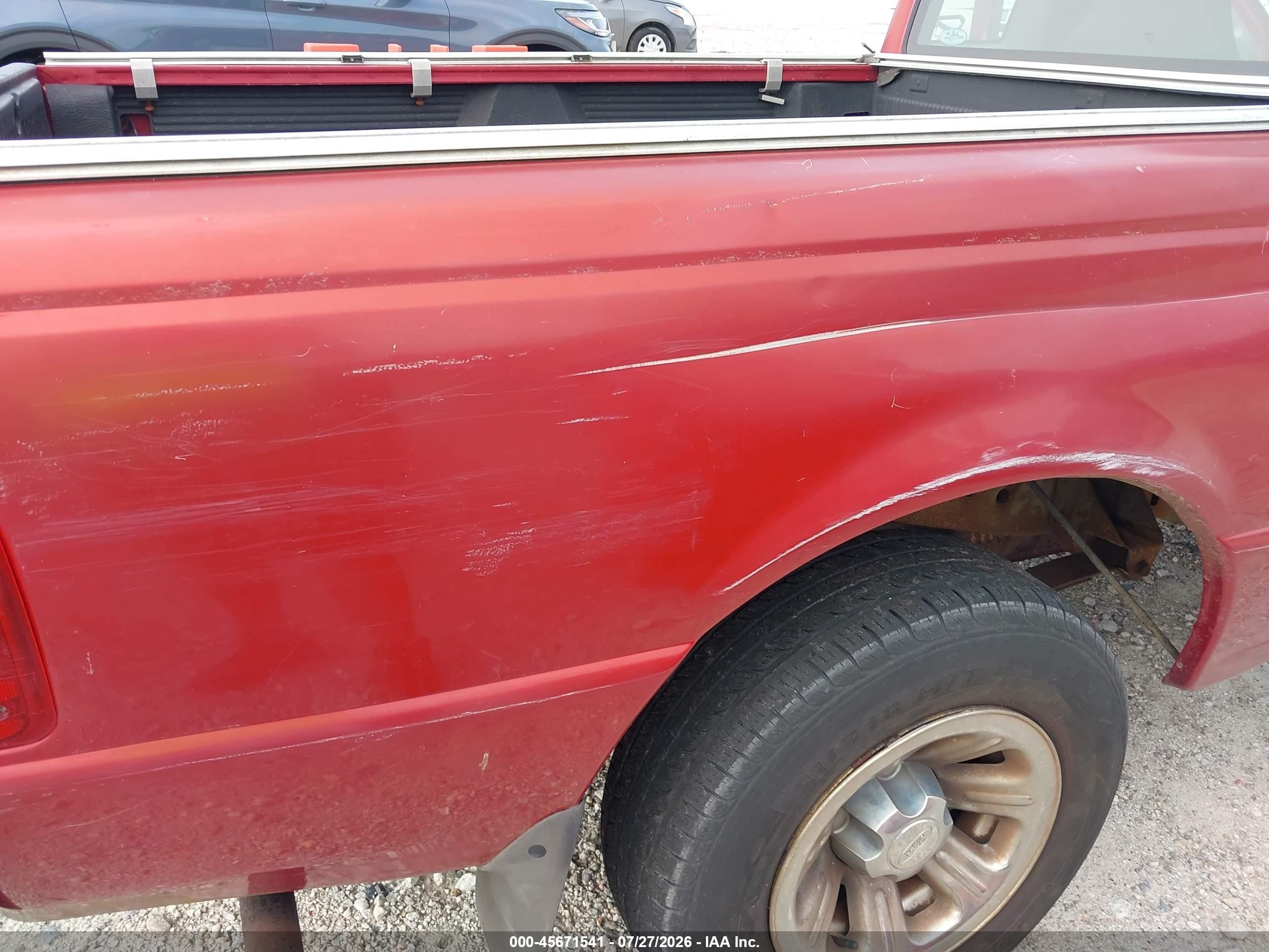 2003 Ford Ranger Edge/tremor/xl/xlt Красный vin: 1FTYR14U23PB80458