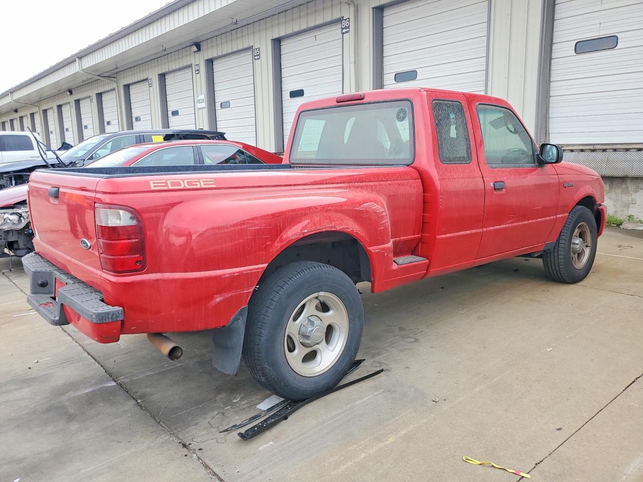 2004 Ford Ranger Super Cab Red vin: 1FTYR14U24PB17507