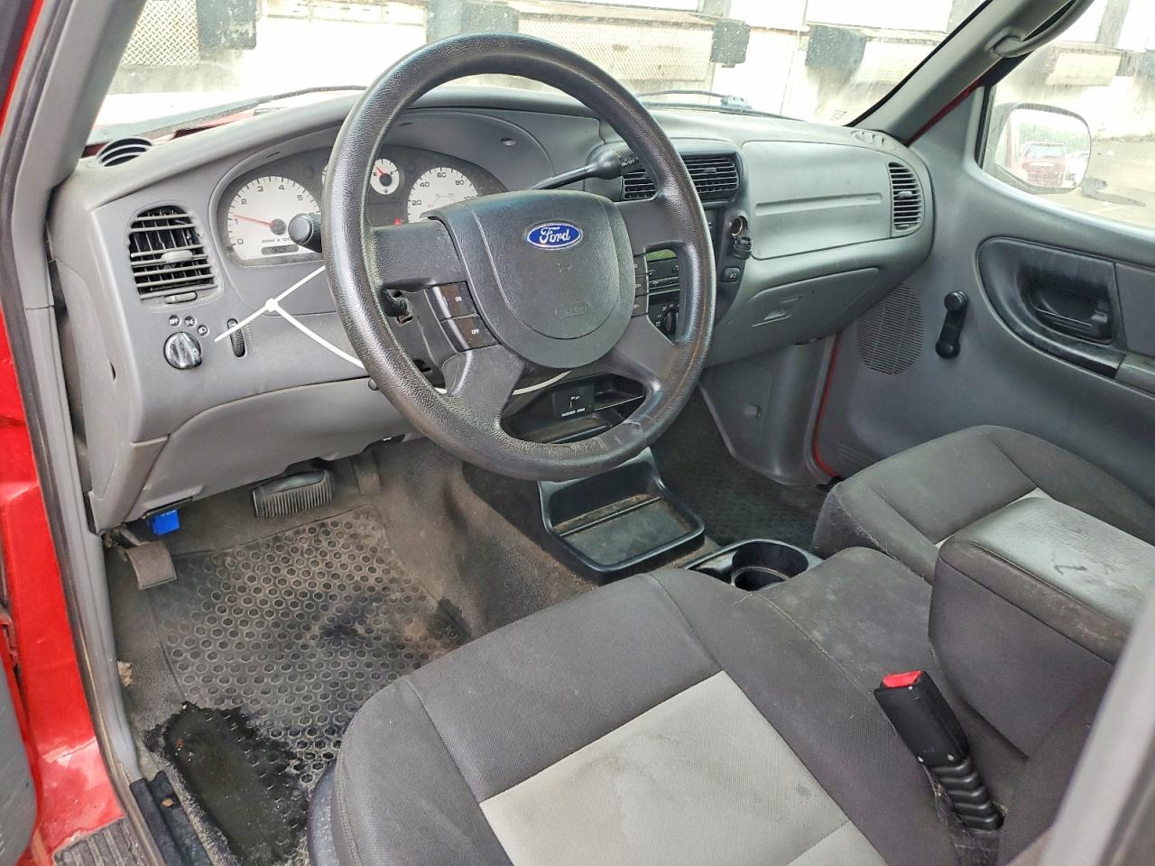 2004 Ford Ranger Super Cab Red vin: 1FTYR14U24PB17507
