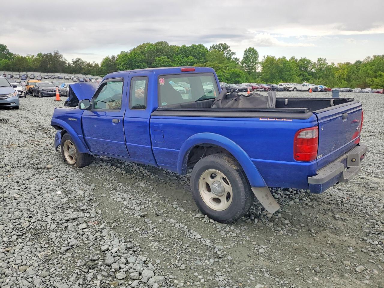 2004 Ford Ranger Super Cab Синий vin: 1FTYR14U24PB38597