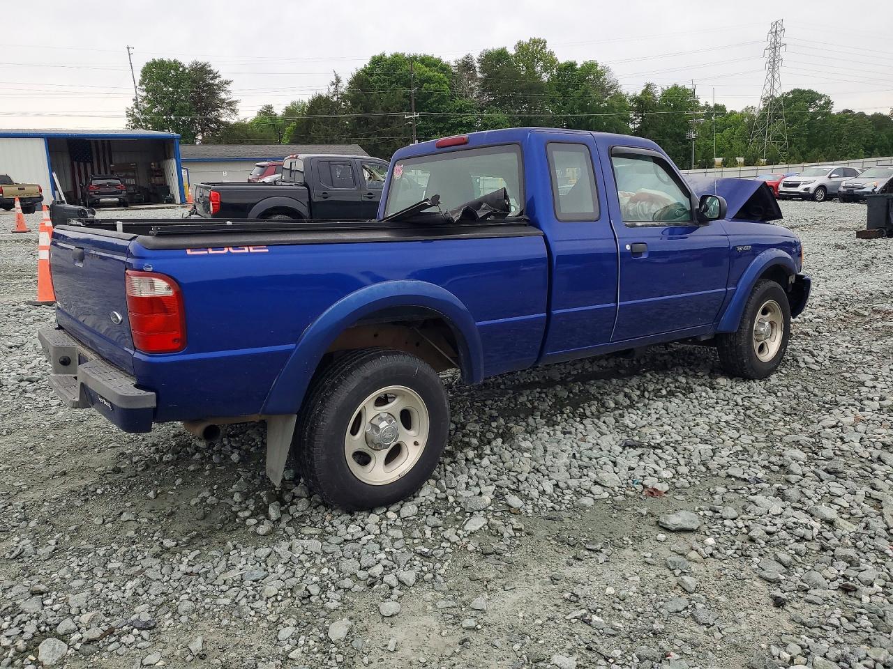 2004 Ford Ranger Super Cab Синий vin: 1FTYR14U24PB38597