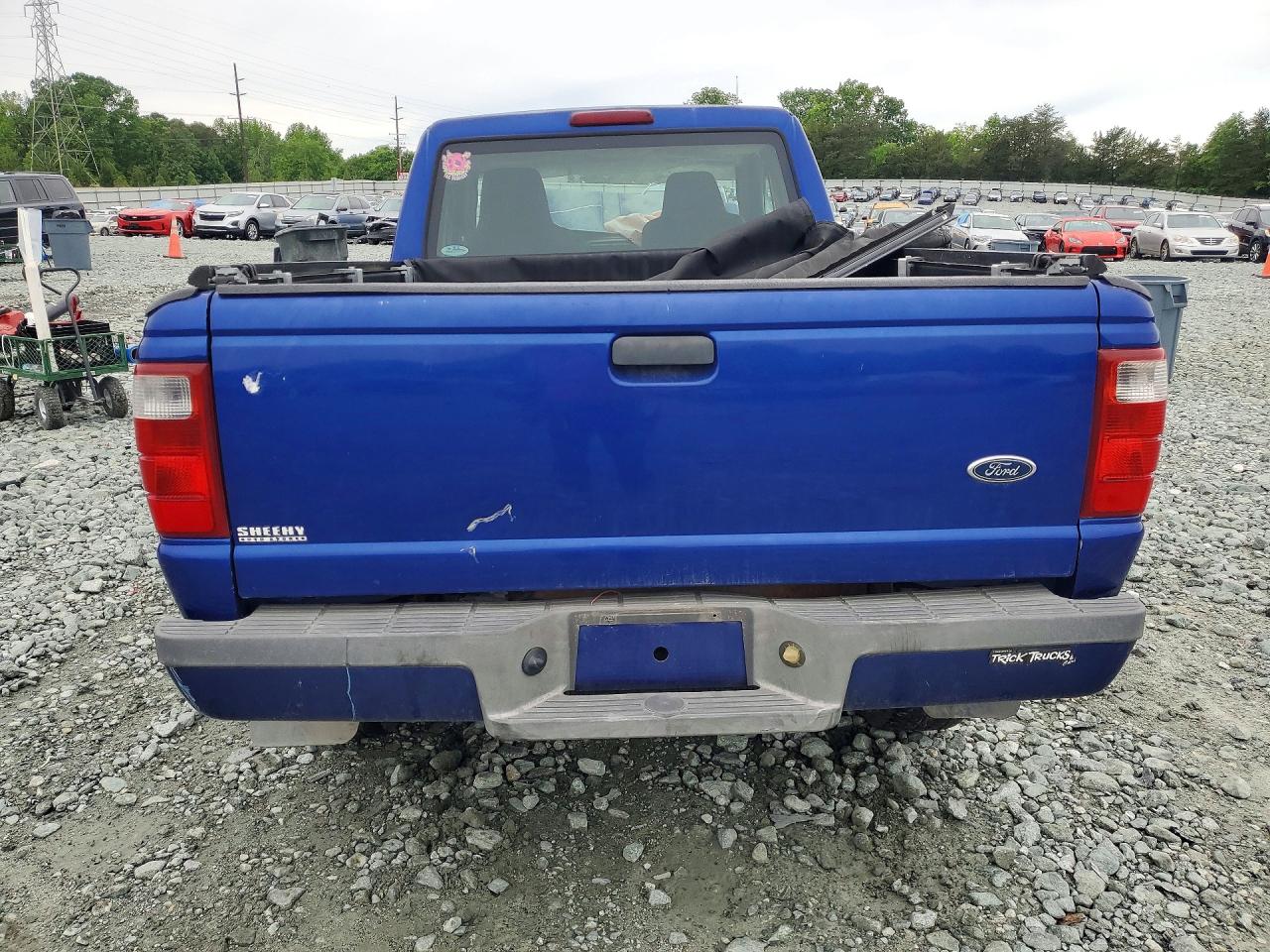 2004 Ford Ranger Super Cab Синий vin: 1FTYR14U24PB38597