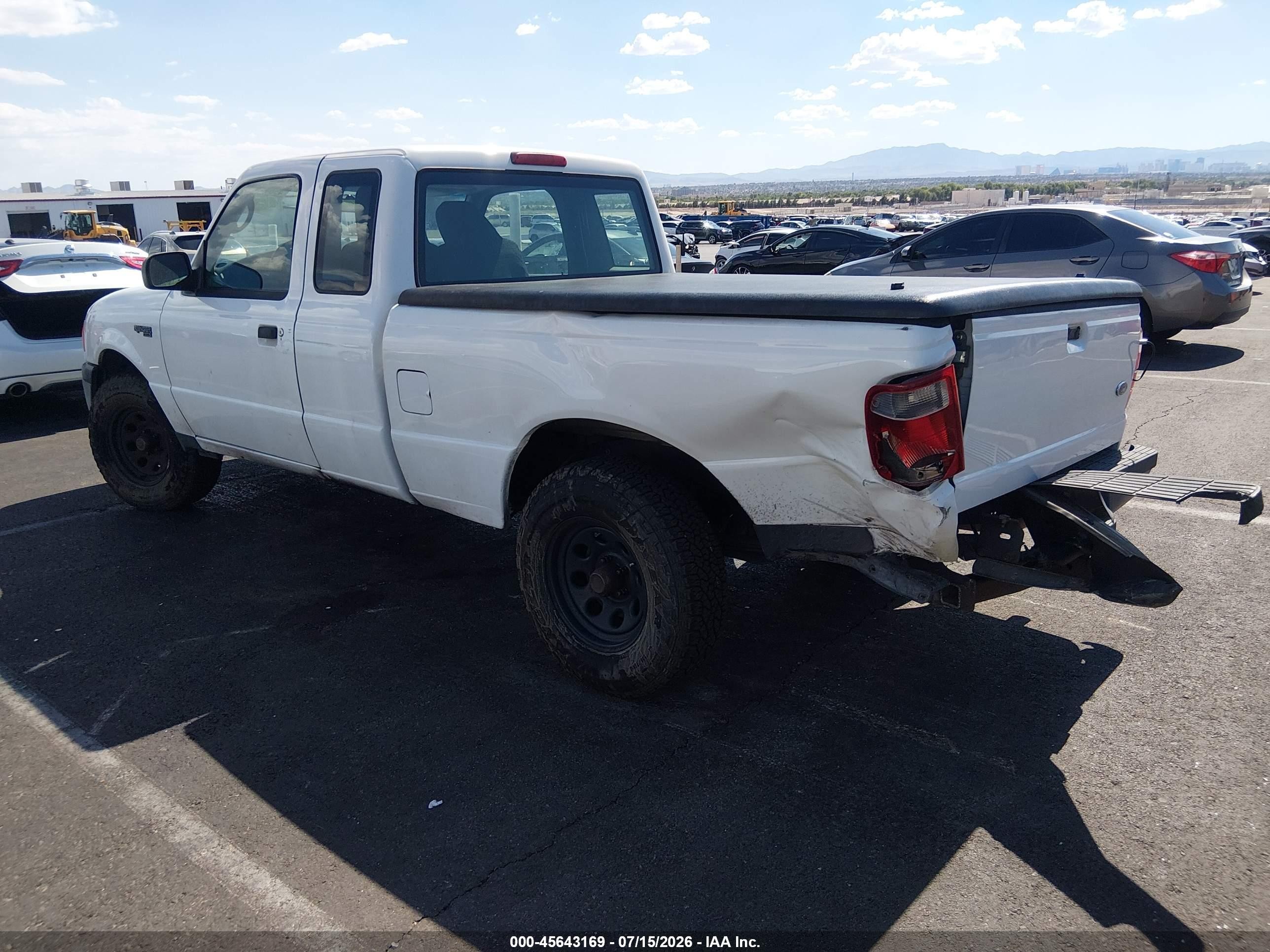 2005 Ford Ranger Edge/stx/xl/xlt White vin: 1FTYR14U25PA10166