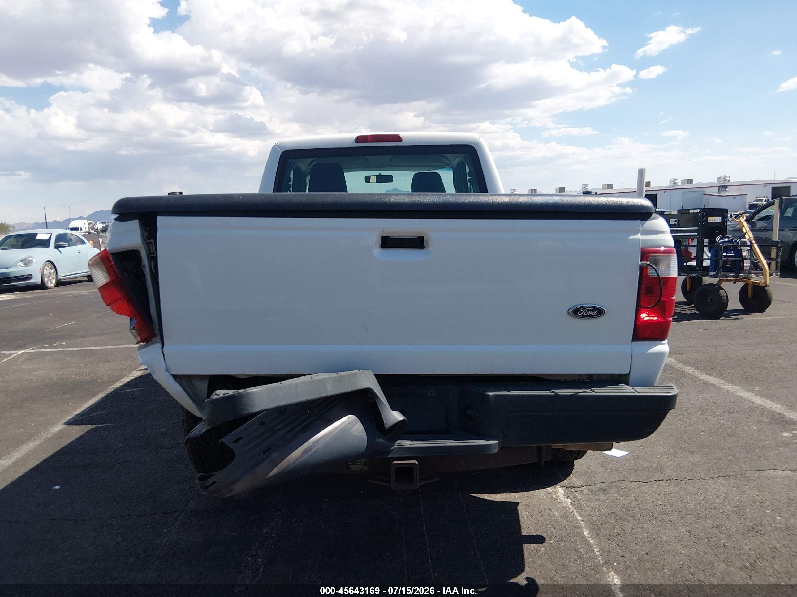 2005 Ford Ranger Edge/stx/xl/xlt White vin: 1FTYR14U25PA10166