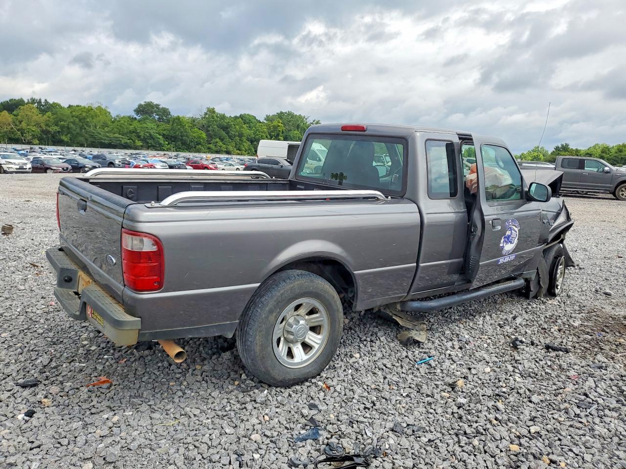 2005 Ford Ranger Super Cab Gray vin: 1FTYR14U25PA32880