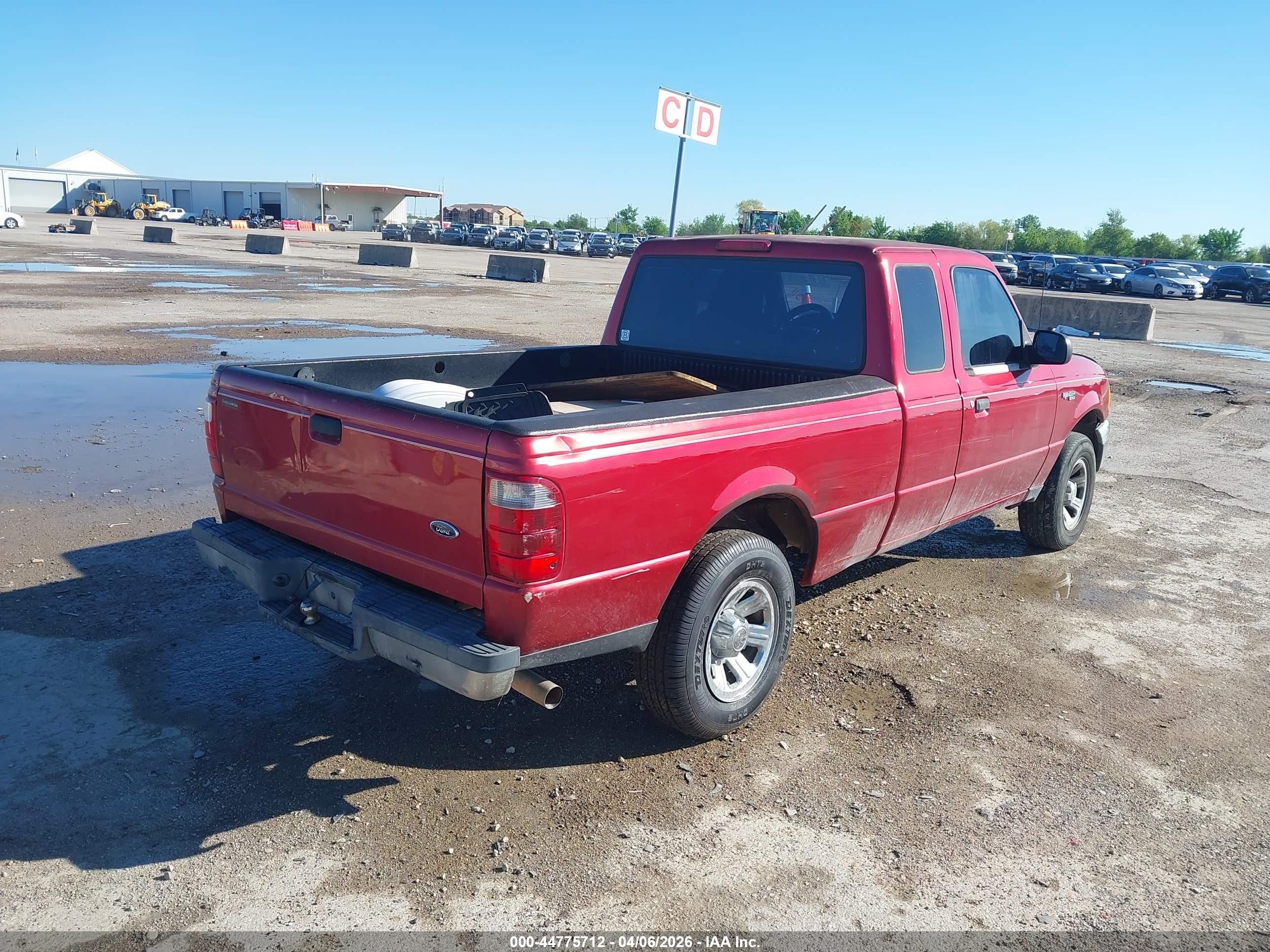 2005 Ford Ranger Edge/stx/xl/xlt Red vin: 1FTYR14U25PA41482