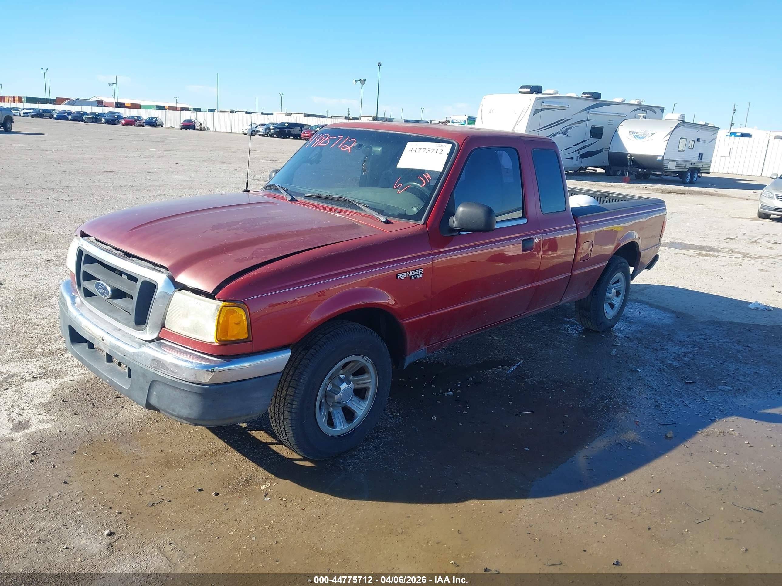 2005 Ford Ranger Edge/stx/xl/xlt Red vin: 1FTYR14U25PA41482