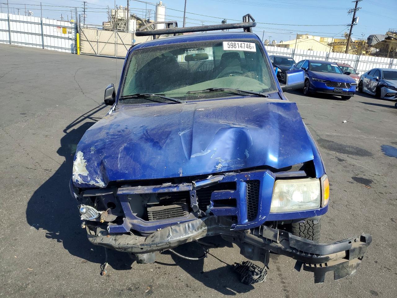 2006 Ford Ranger Super Cab Blue vin: 1FTYR14U26PA00447