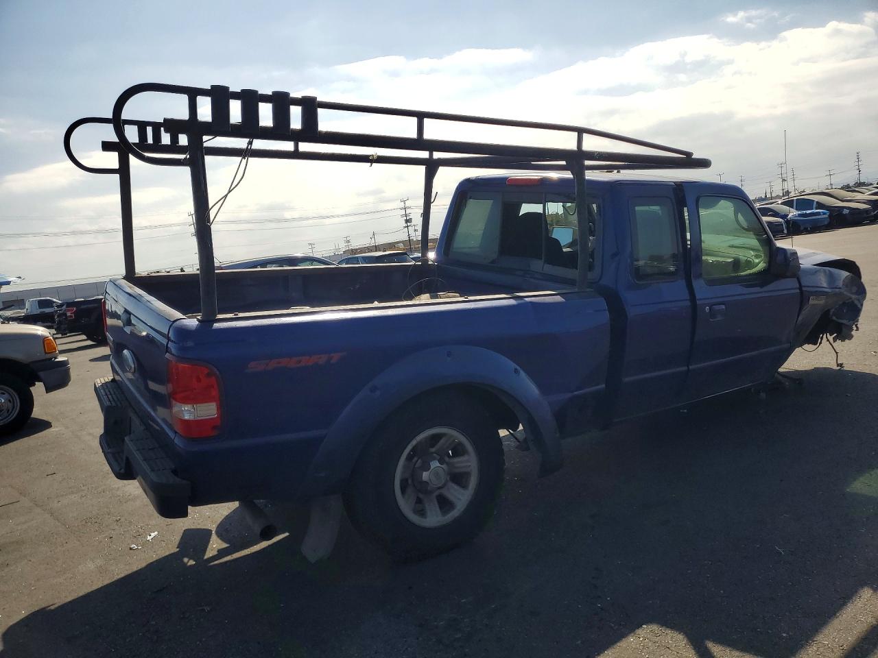 2006 Ford Ranger Super Cab Blue vin: 1FTYR14U26PA00447