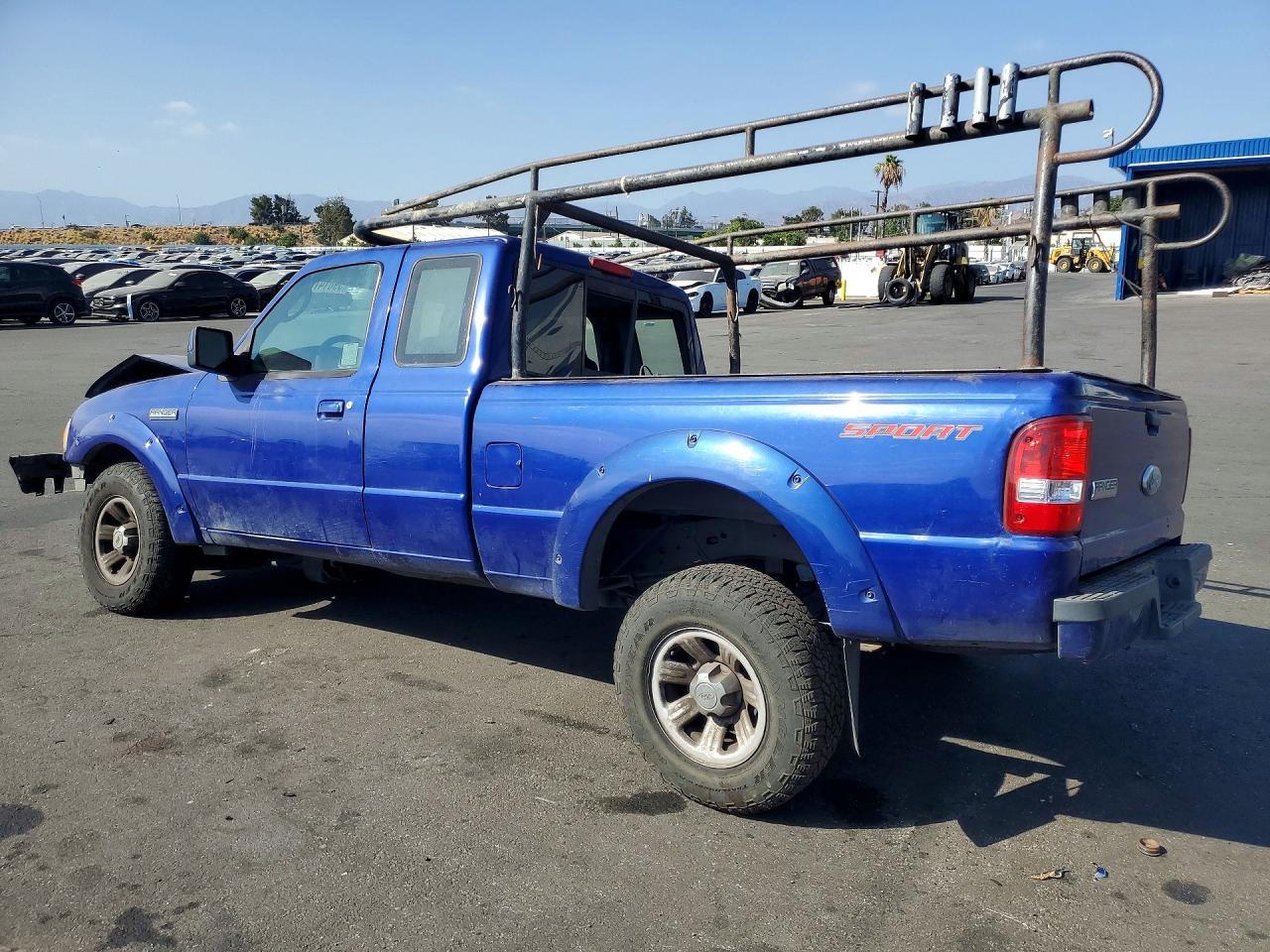 2006 Ford Ranger Super Cab Blue vin: 1FTYR14U26PA00447