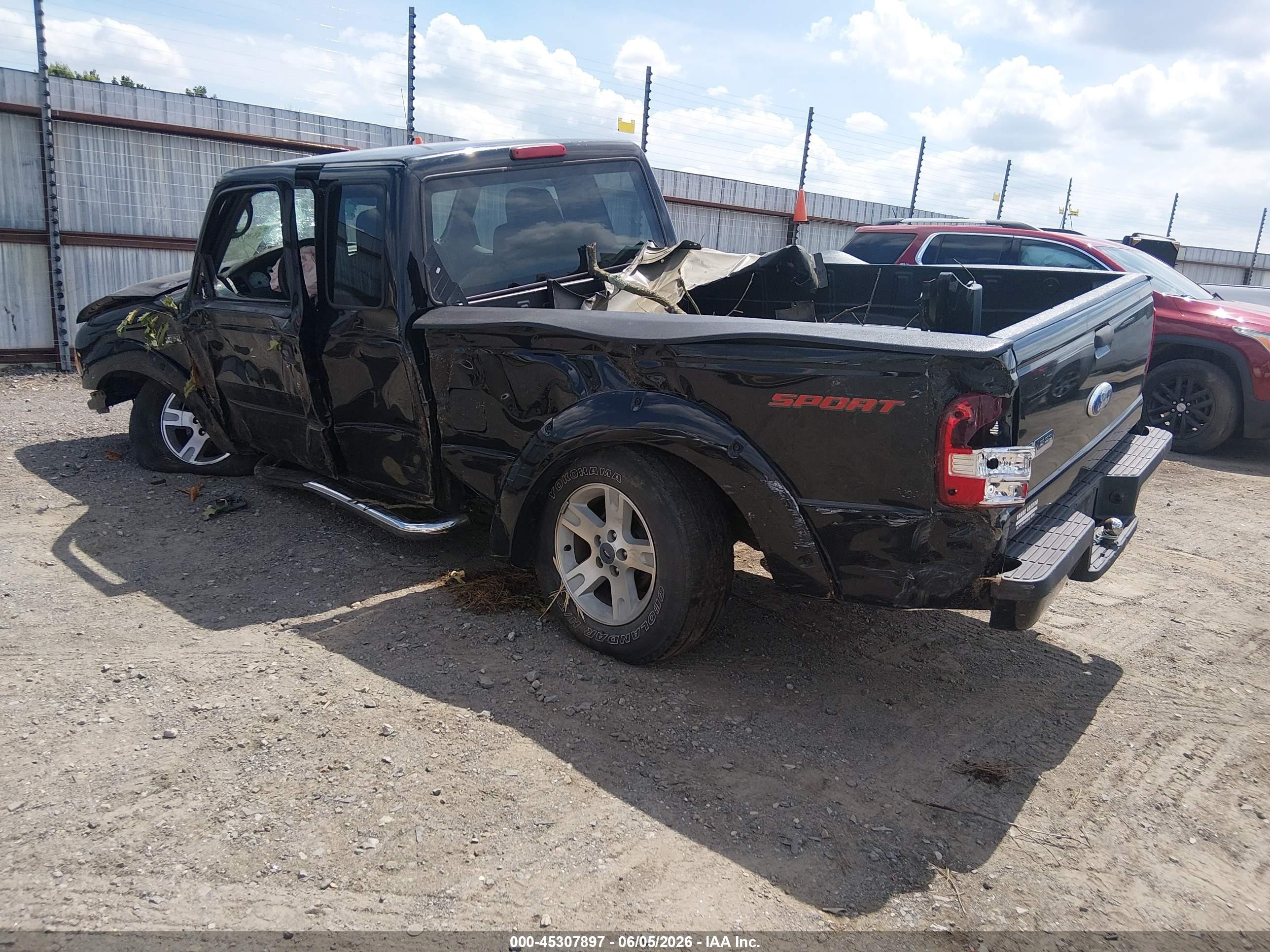 2006 Ford Ranger Sport/stx/xl/xlt Black vin: 1FTYR14U26PA61877