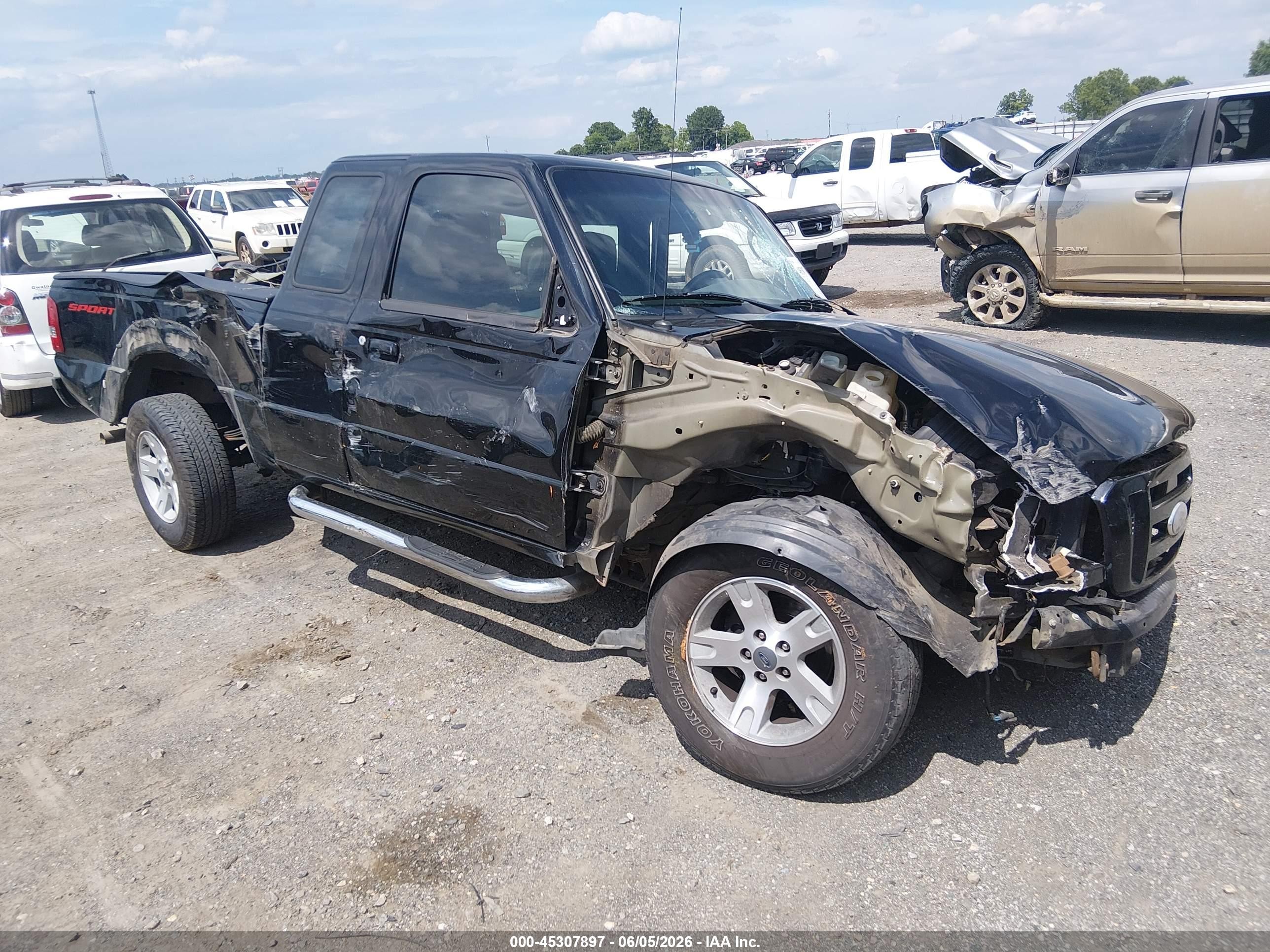 2006 Ford Ranger Sport/stx/xl/xlt Black vin: 1FTYR14U26PA61877