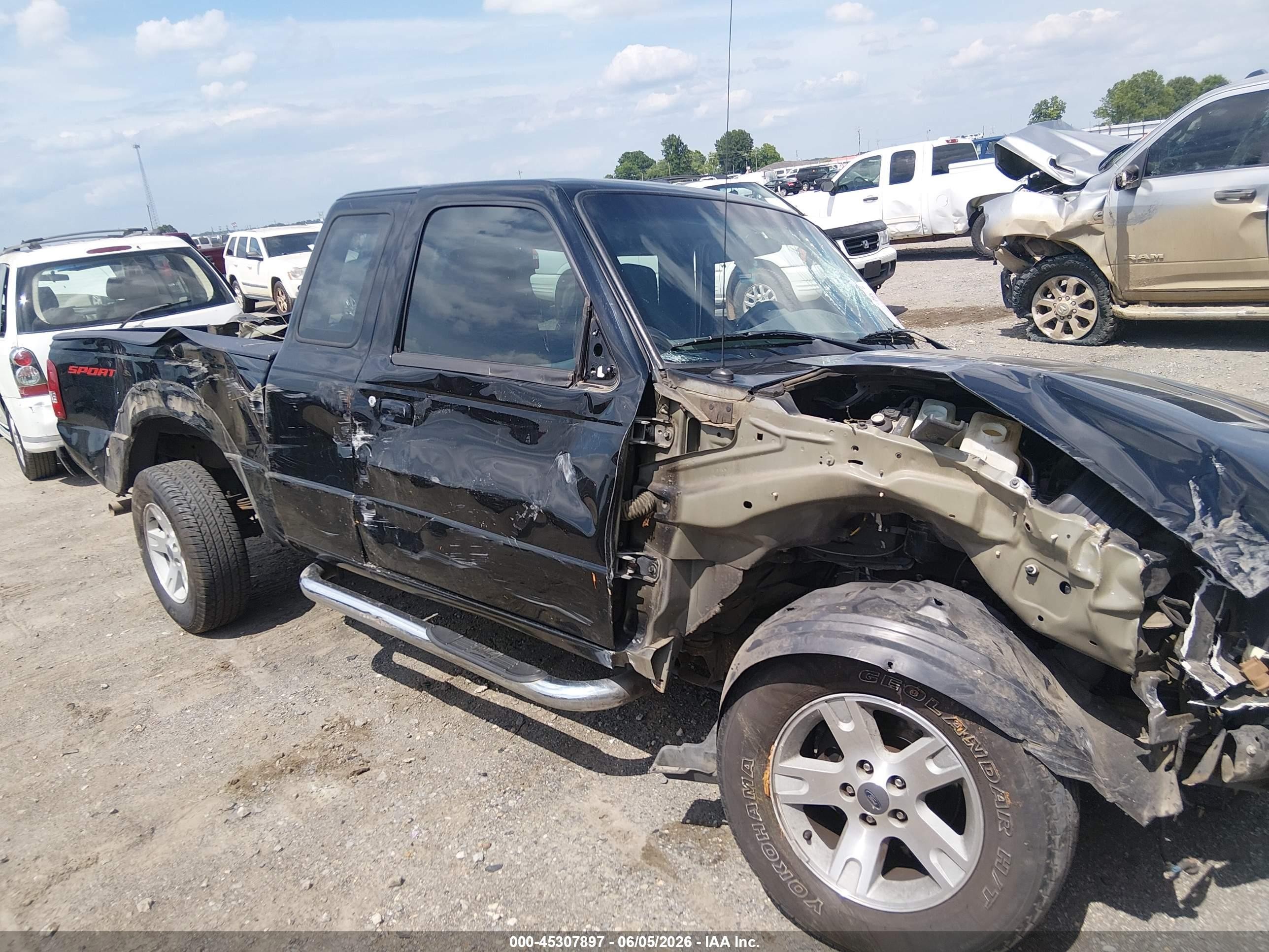 2006 Ford Ranger Sport/stx/xl/xlt Black vin: 1FTYR14U26PA61877