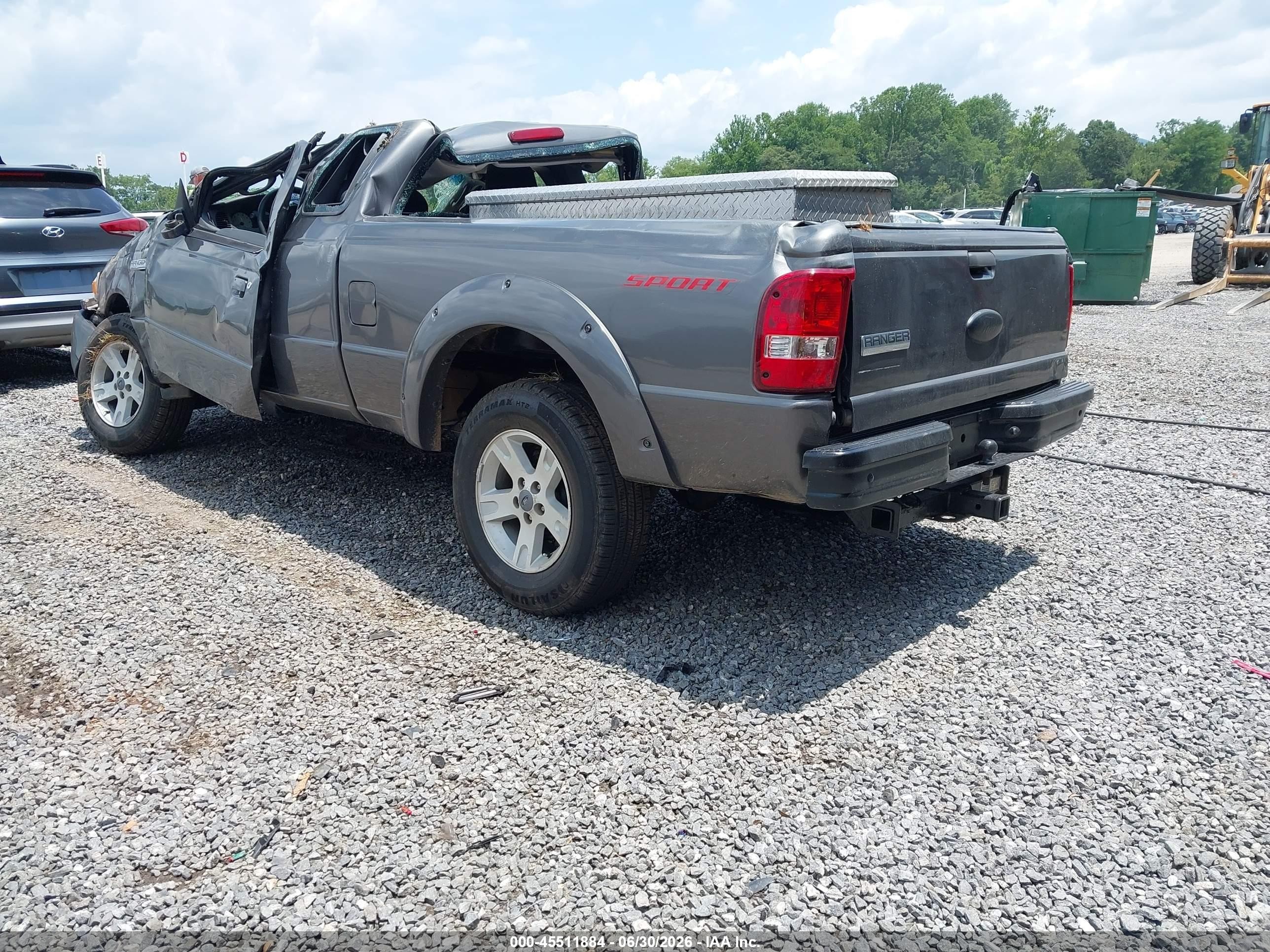 2006 Ford Ranger Sport/stx/xl/xlt Gray vin: 1FTYR14U26PA84012